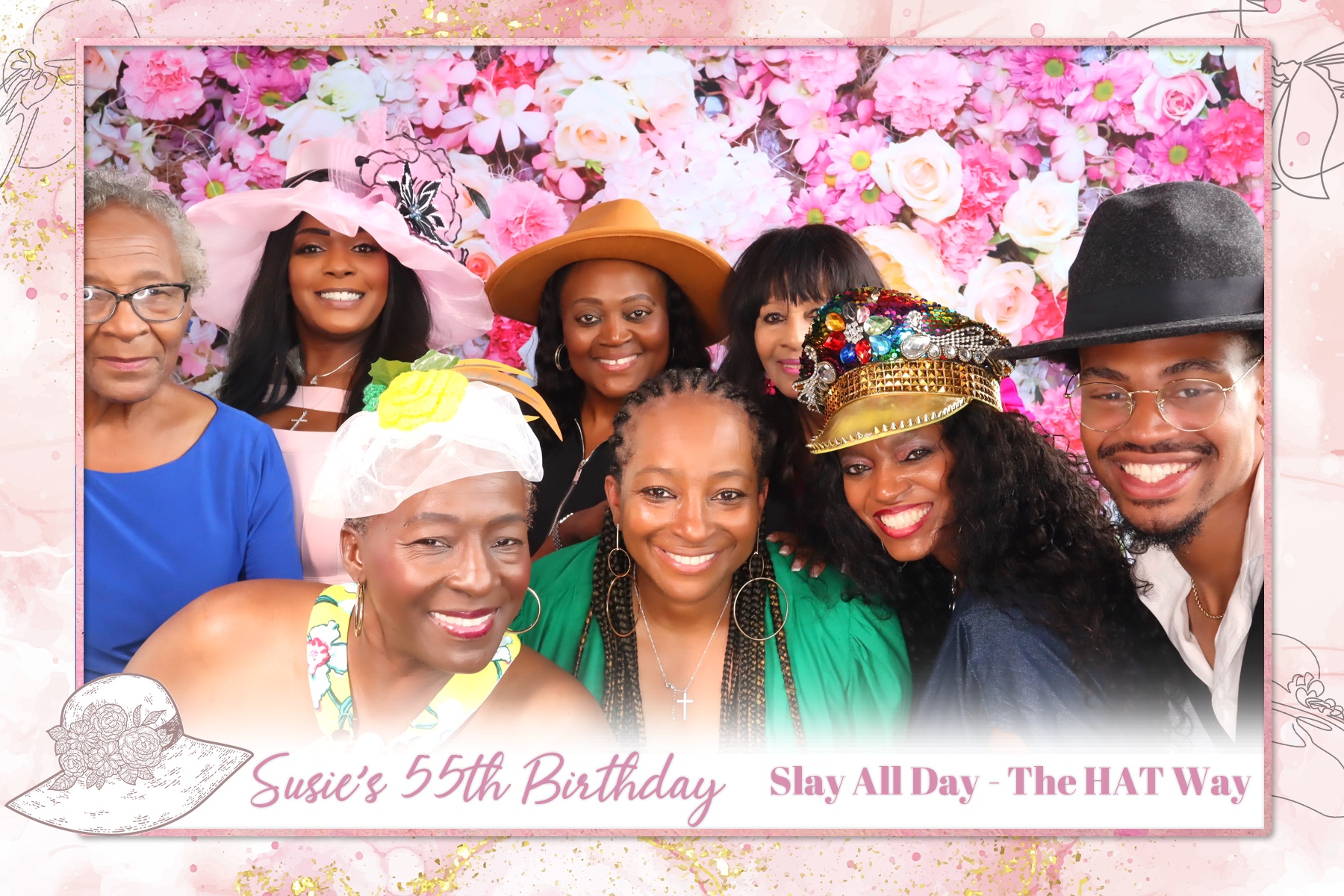 Susie's 55th Birthday Hat Party | View more photos from the event at gallery.rckapturedmemories.com/u/RCKapturedMemories/Susies-55th-Birthday-Hat-Party