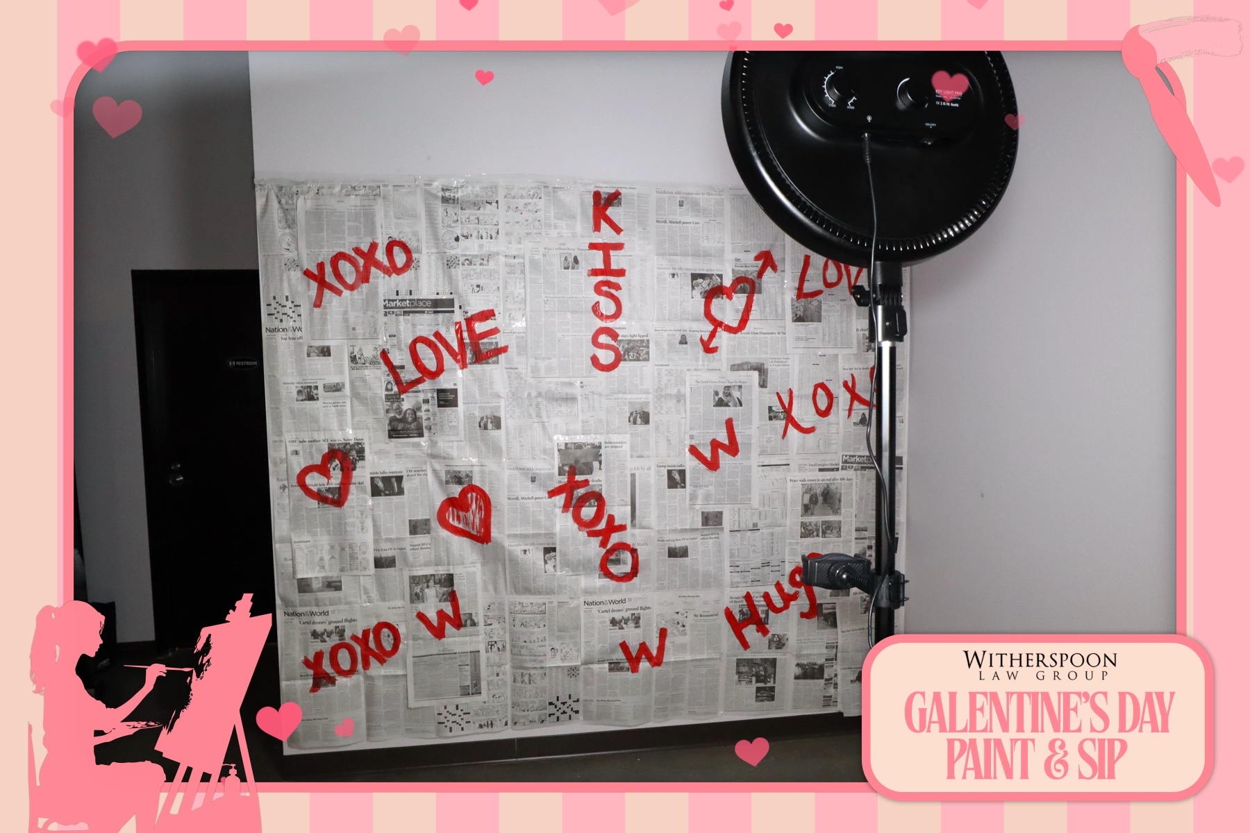 Galentine's Day:  Paint & Sip Party | View more photos from the event at gallery.rckapturedmemories.com/u/RCKapturedMemories/Galentines-Day-Paint-Sip-Party