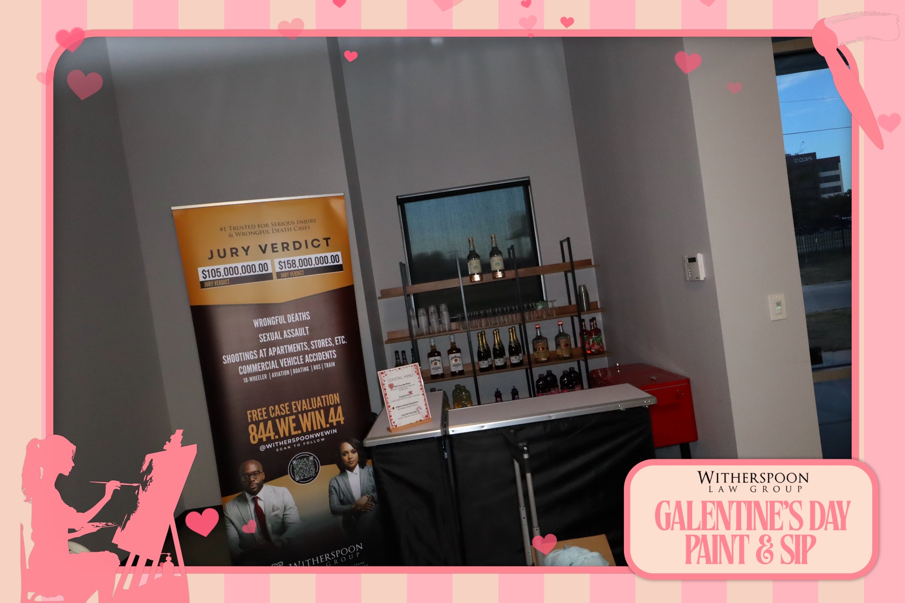 Galentine's Day:  Paint & Sip Party | View more photos from the event at gallery.rckapturedmemories.com/u/RCKapturedMemories/Galentines-Day-Paint-Sip-Party