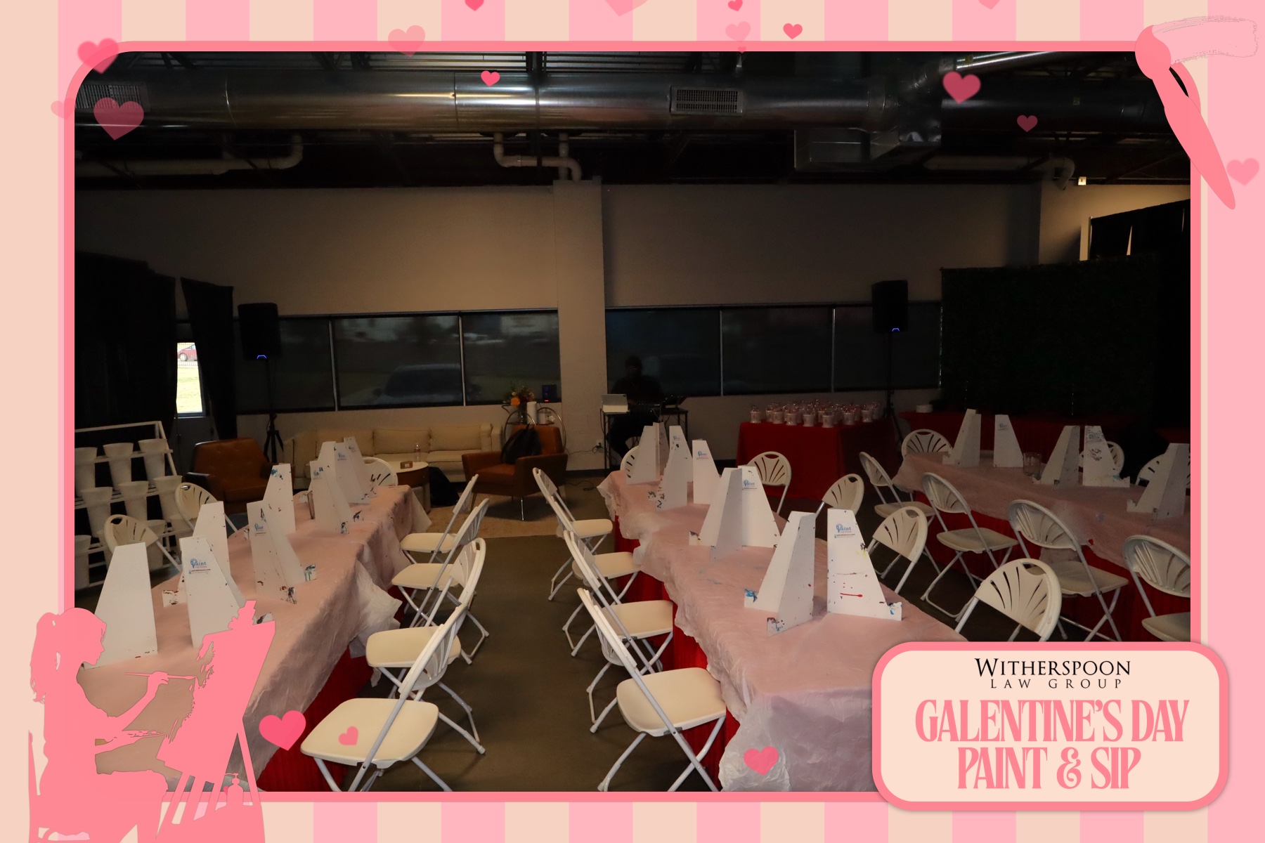 Galentine's Day:  Paint & Sip Party | View more photos from the event at gallery.rckapturedmemories.com/u/RCKapturedMemories/Galentines-Day-Paint-Sip-Party