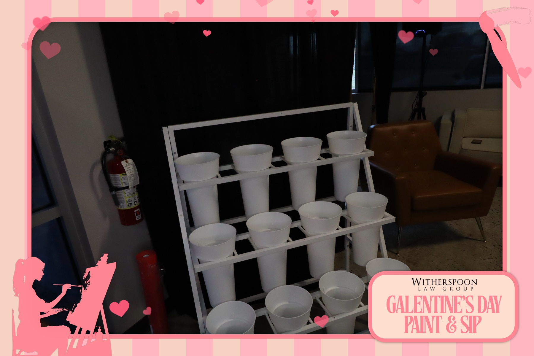 Galentine's Day:  Paint & Sip Party | View more photos from the event at gallery.rckapturedmemories.com/u/RCKapturedMemories/Galentines-Day-Paint-Sip-Party