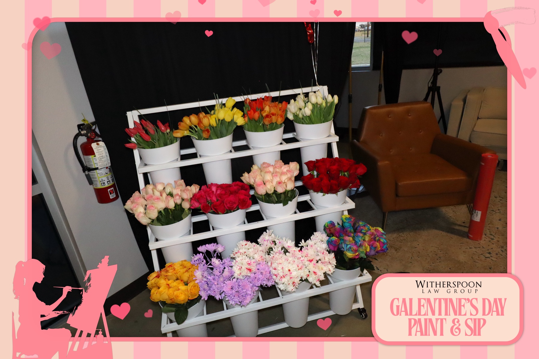 Galentine's Day:  Paint & Sip Party | View more photos from the event at gallery.rckapturedmemories.com/u/RCKapturedMemories/Galentines-Day-Paint-Sip-Party