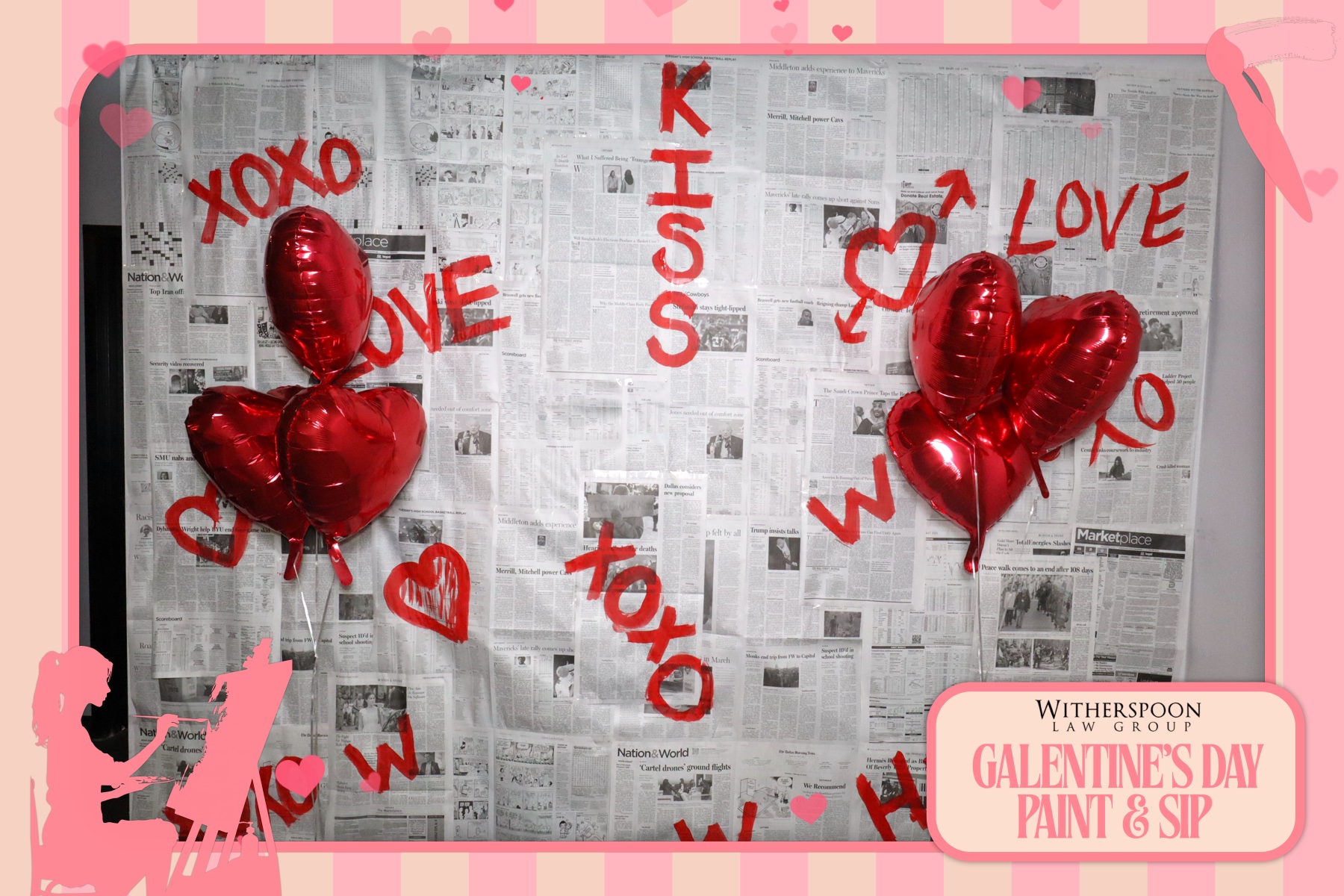 Galentine's Day:  Paint & Sip Party | View more photos from the event at gallery.rckapturedmemories.com/u/RCKapturedMemories/Galentines-Day-Paint-Sip-Party