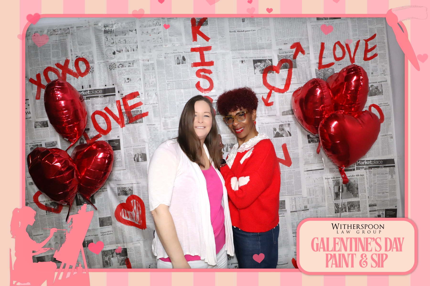 Galentine's Day:  Paint & Sip Party | View more photos from the event at gallery.rckapturedmemories.com/u/RCKapturedMemories/Galentines-Day-Paint-Sip-Party