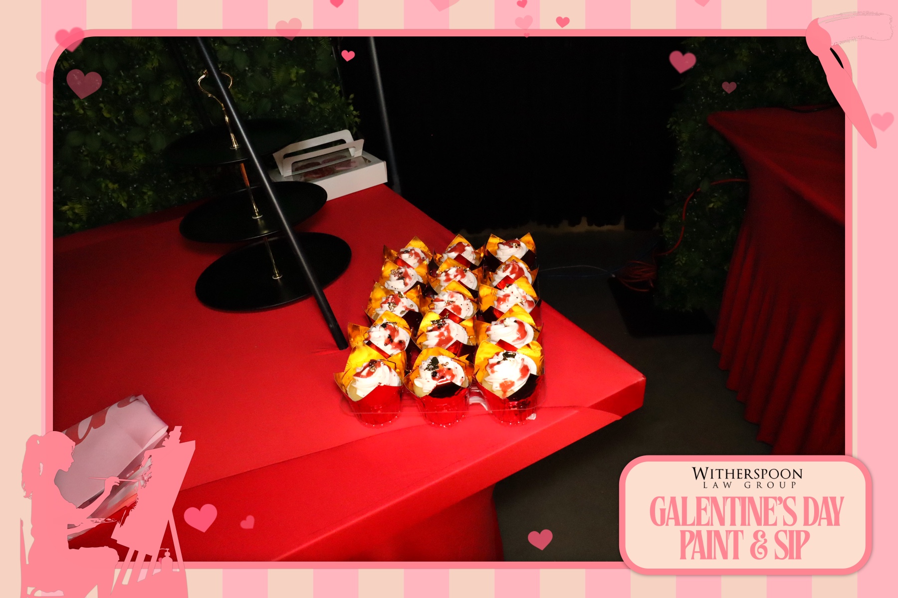 Galentine's Day:  Paint & Sip Party | View more photos from the event at gallery.rckapturedmemories.com/u/RCKapturedMemories/Galentines-Day-Paint-Sip-Party