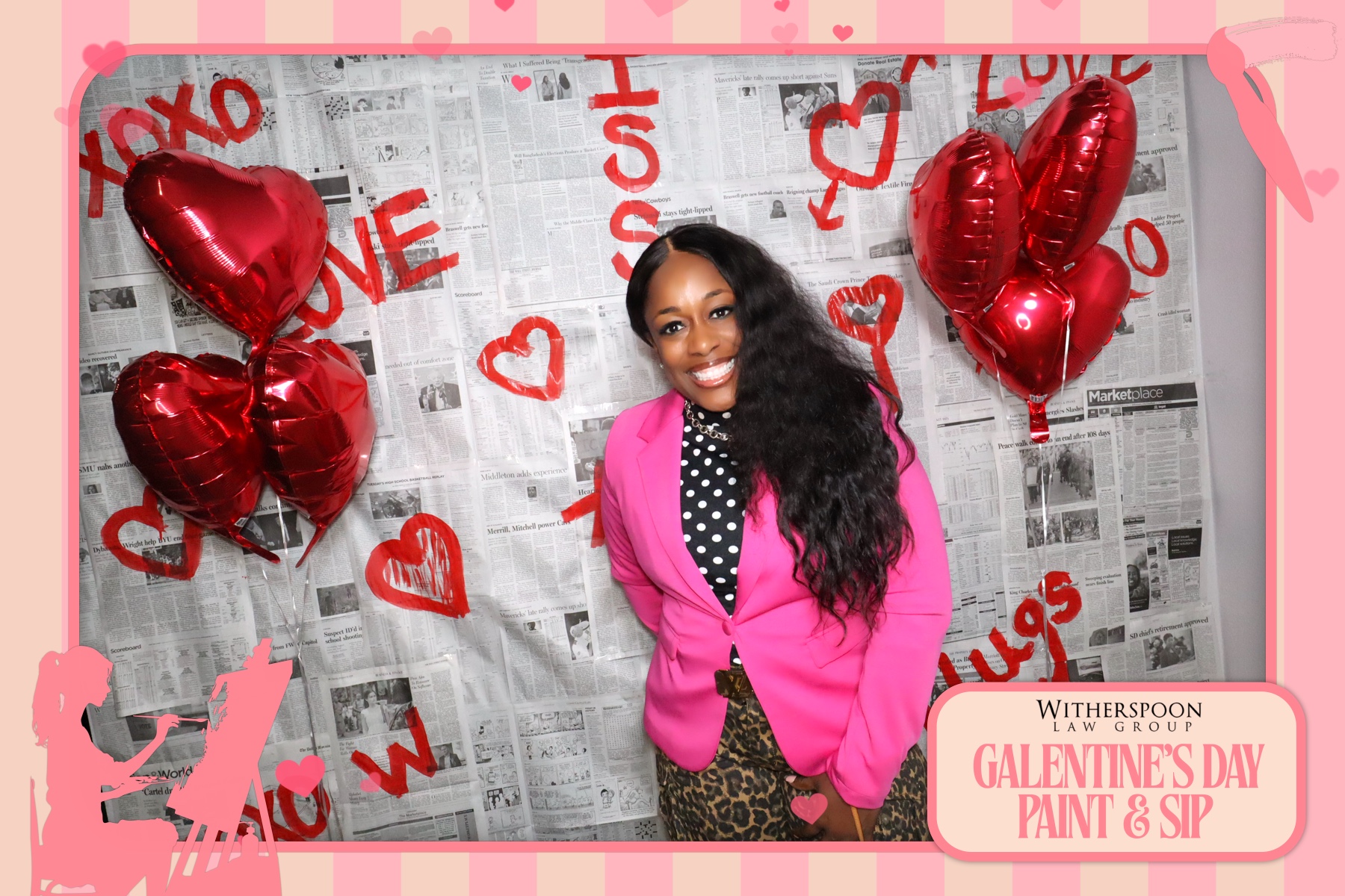 Galentine's Day:  Paint & Sip Party | View more photos from the event at gallery.rckapturedmemories.com/u/RCKapturedMemories/Galentines-Day-Paint-Sip-Party