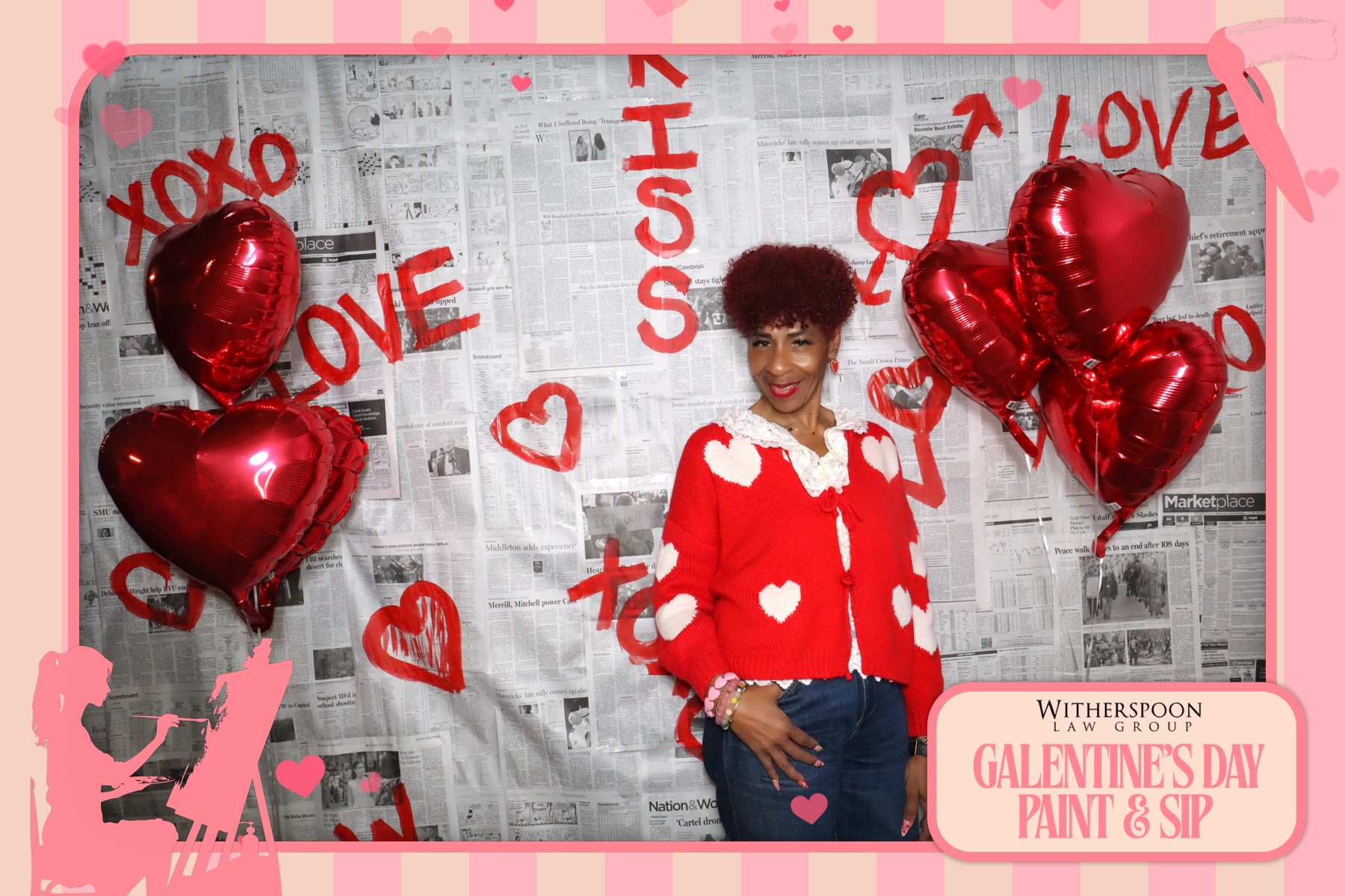 Galentine's Day:  Paint & Sip Party | View more photos from the event at gallery.rckapturedmemories.com/u/RCKapturedMemories/Galentines-Day-Paint-Sip-Party