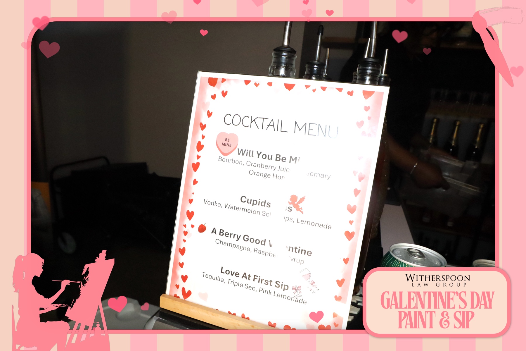 Galentine's Day:  Paint & Sip Party | View more photos from the event at gallery.rckapturedmemories.com/u/RCKapturedMemories/Galentines-Day-Paint-Sip-Party