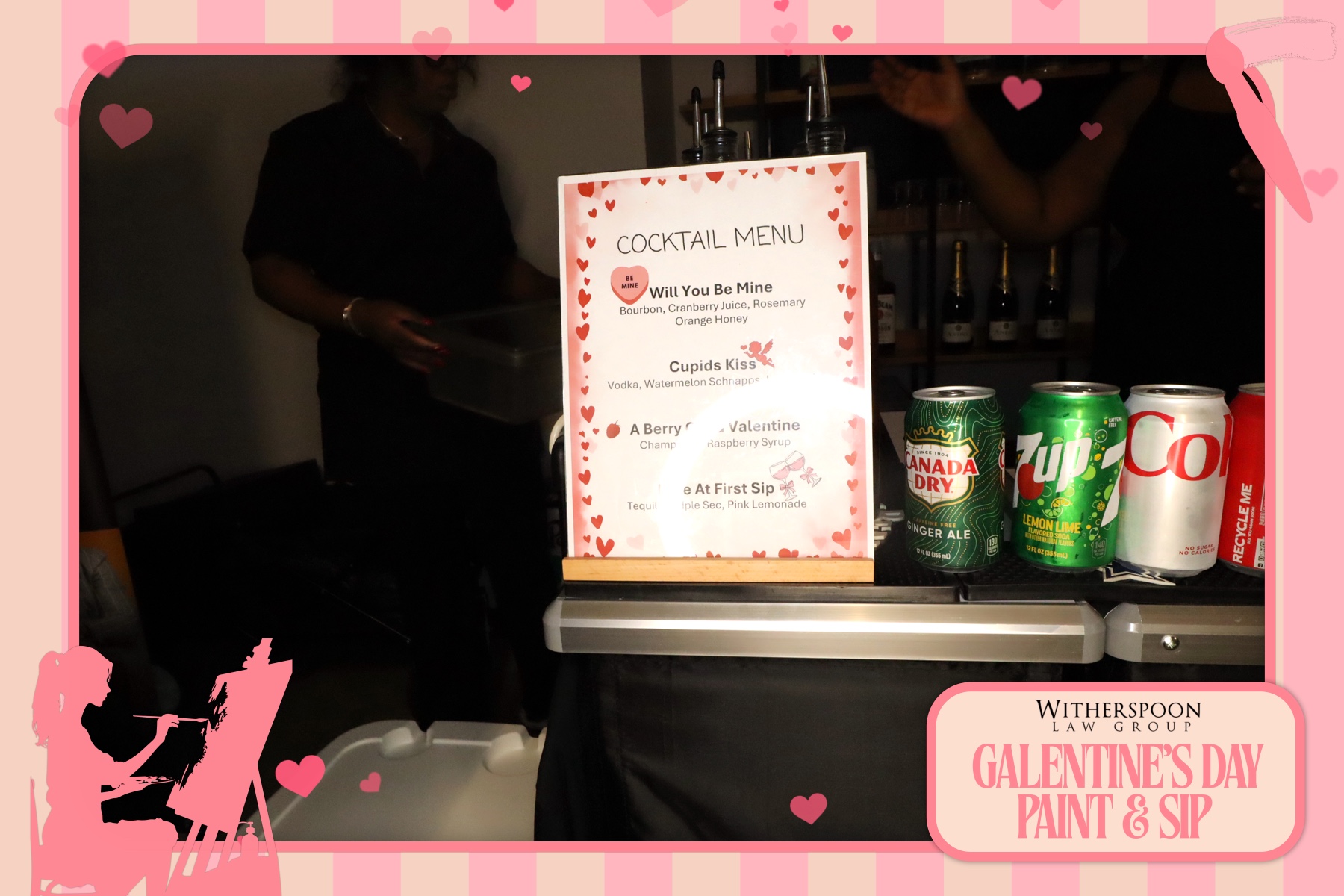 Galentine's Day:  Paint & Sip Party | View more photos from the event at gallery.rckapturedmemories.com/u/RCKapturedMemories/Galentines-Day-Paint-Sip-Party