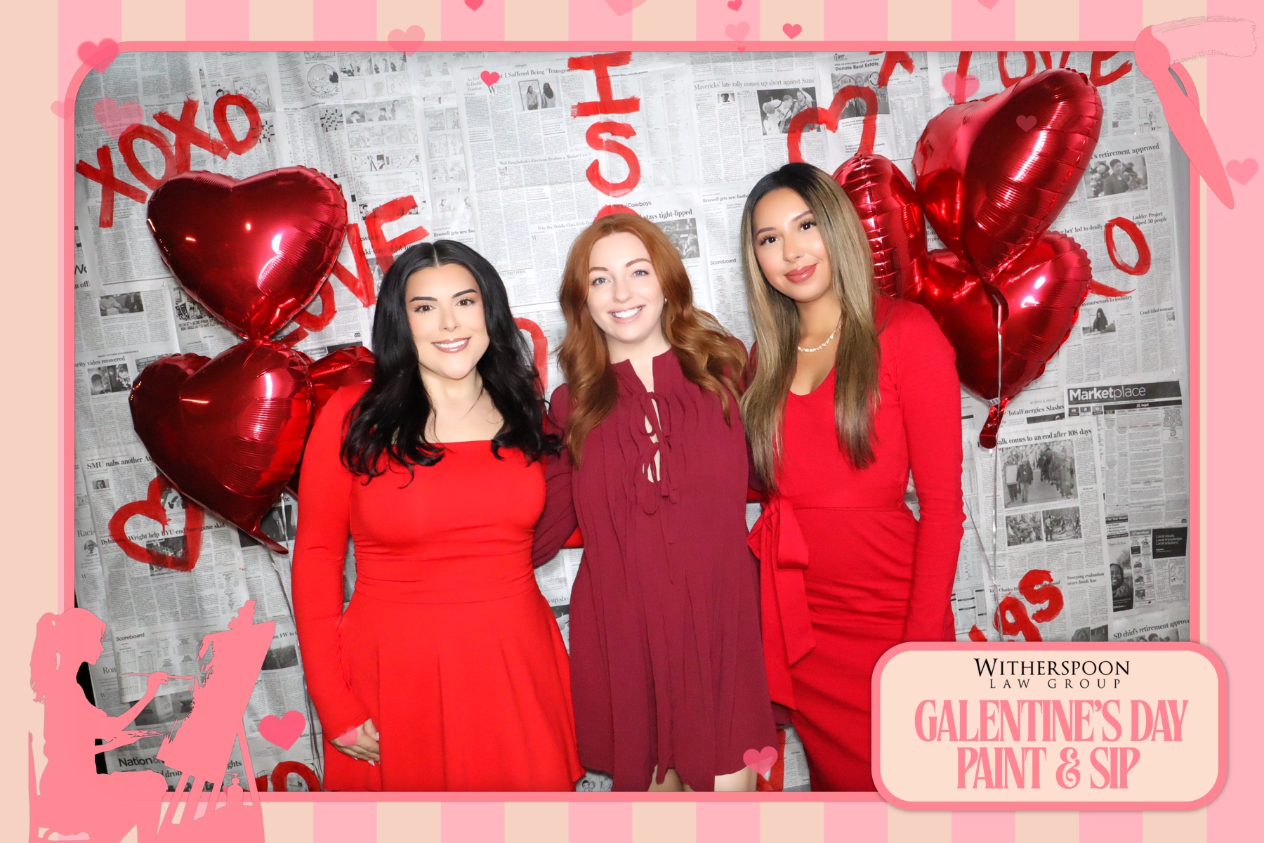 Galentine's Day:  Paint & Sip Party | View more photos from the event at gallery.rckapturedmemories.com/u/RCKapturedMemories/Galentines-Day-Paint-Sip-Party