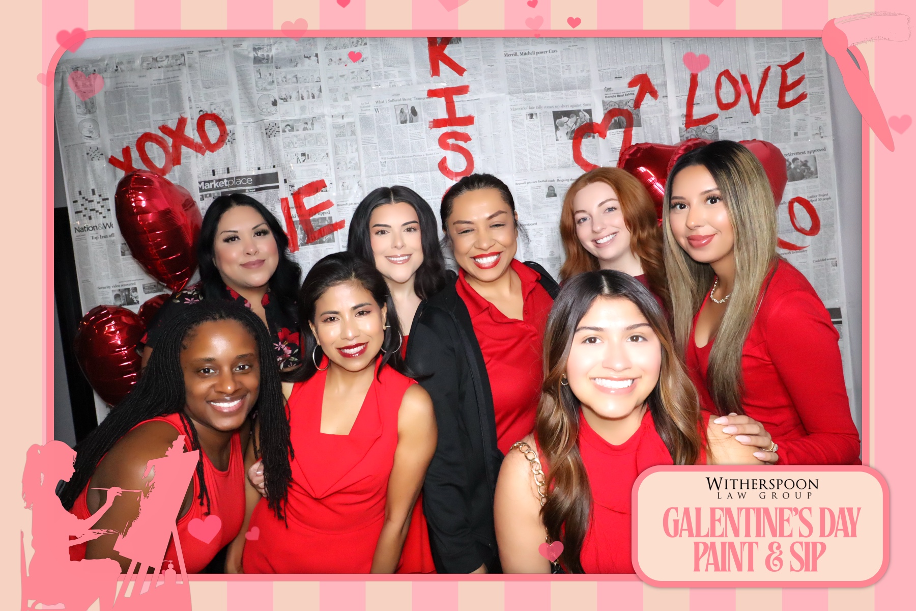 Galentine's Day:  Paint & Sip Party | View more photos from the event at gallery.rckapturedmemories.com/u/RCKapturedMemories/Galentines-Day-Paint-Sip-Party