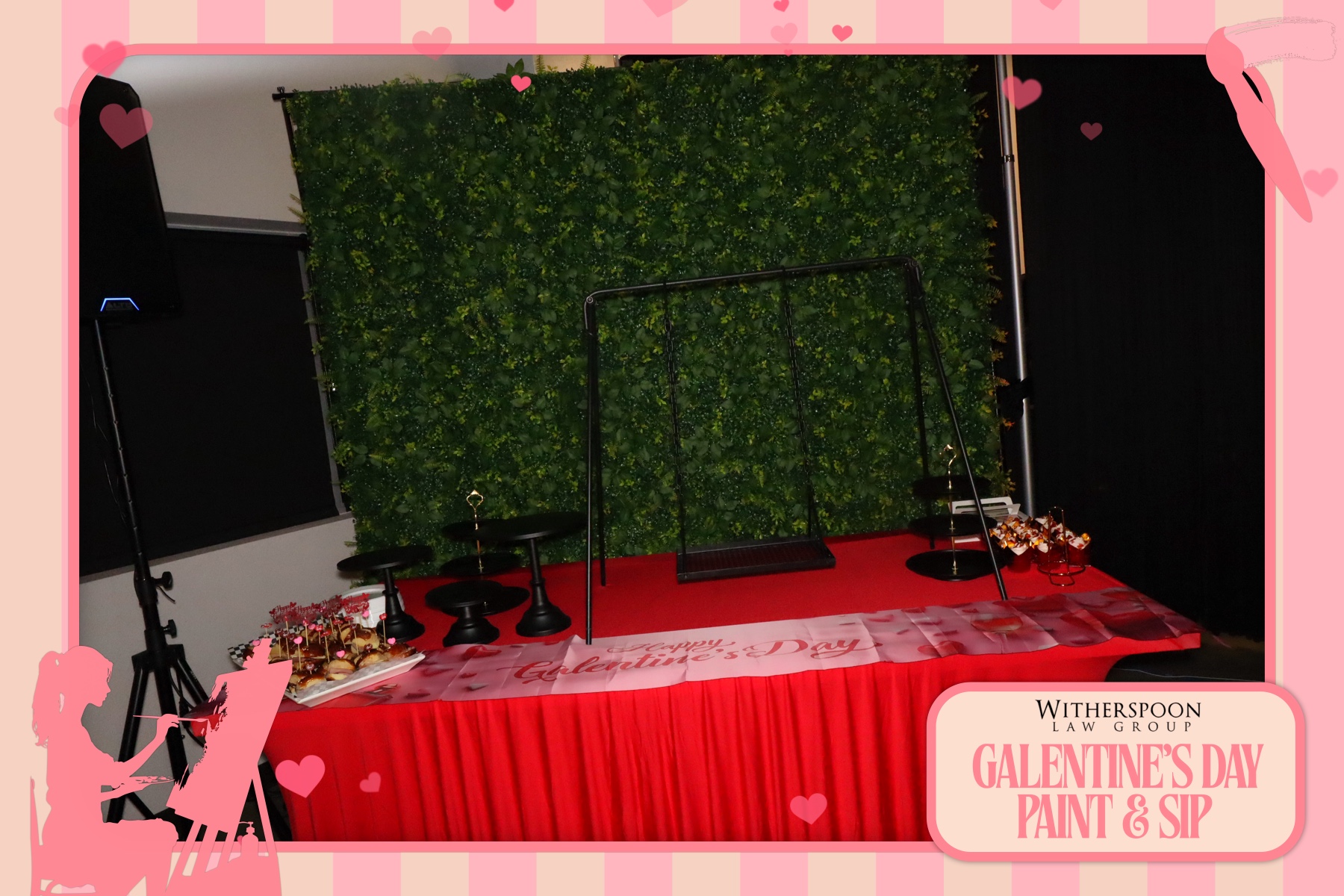 Galentine's Day:  Paint & Sip Party | View more photos from the event at gallery.rckapturedmemories.com/u/RCKapturedMemories/Galentines-Day-Paint-Sip-Party