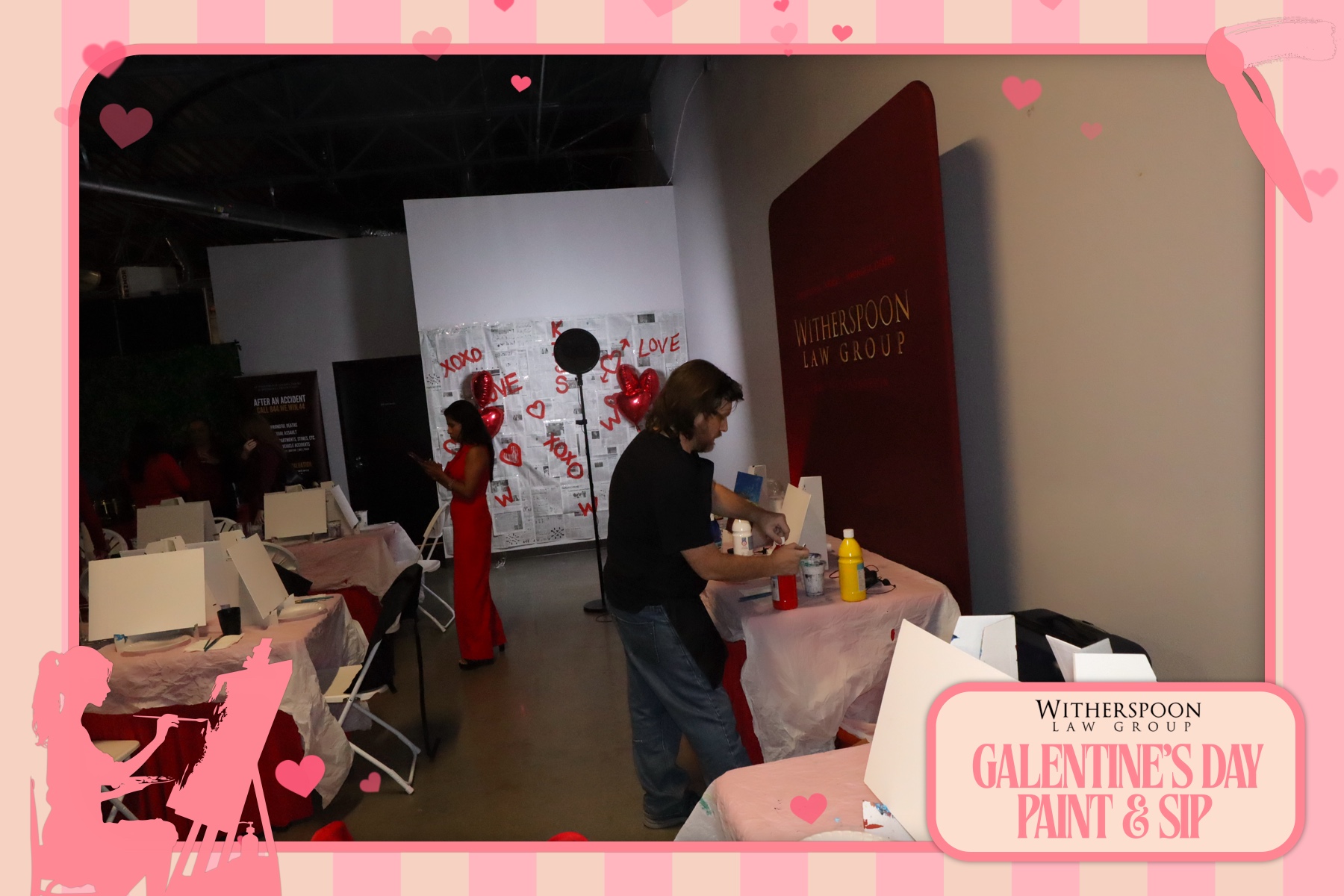 Galentine's Day:  Paint & Sip Party | View more photos from the event at gallery.rckapturedmemories.com/u/RCKapturedMemories/Galentines-Day-Paint-Sip-Party