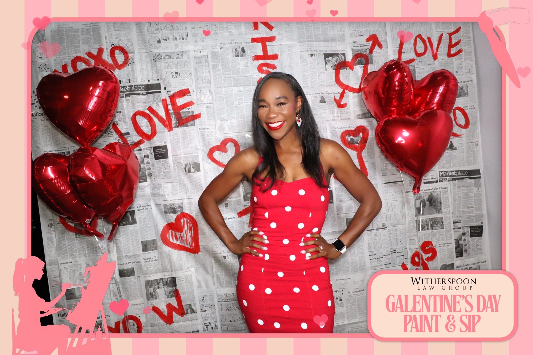 Galentine's Day:  Paint & Sip Party | View more photos from the event at gallery.rckapturedmemories.com/u/RCKapturedMemories/Galentines-Day-Paint-Sip-Party