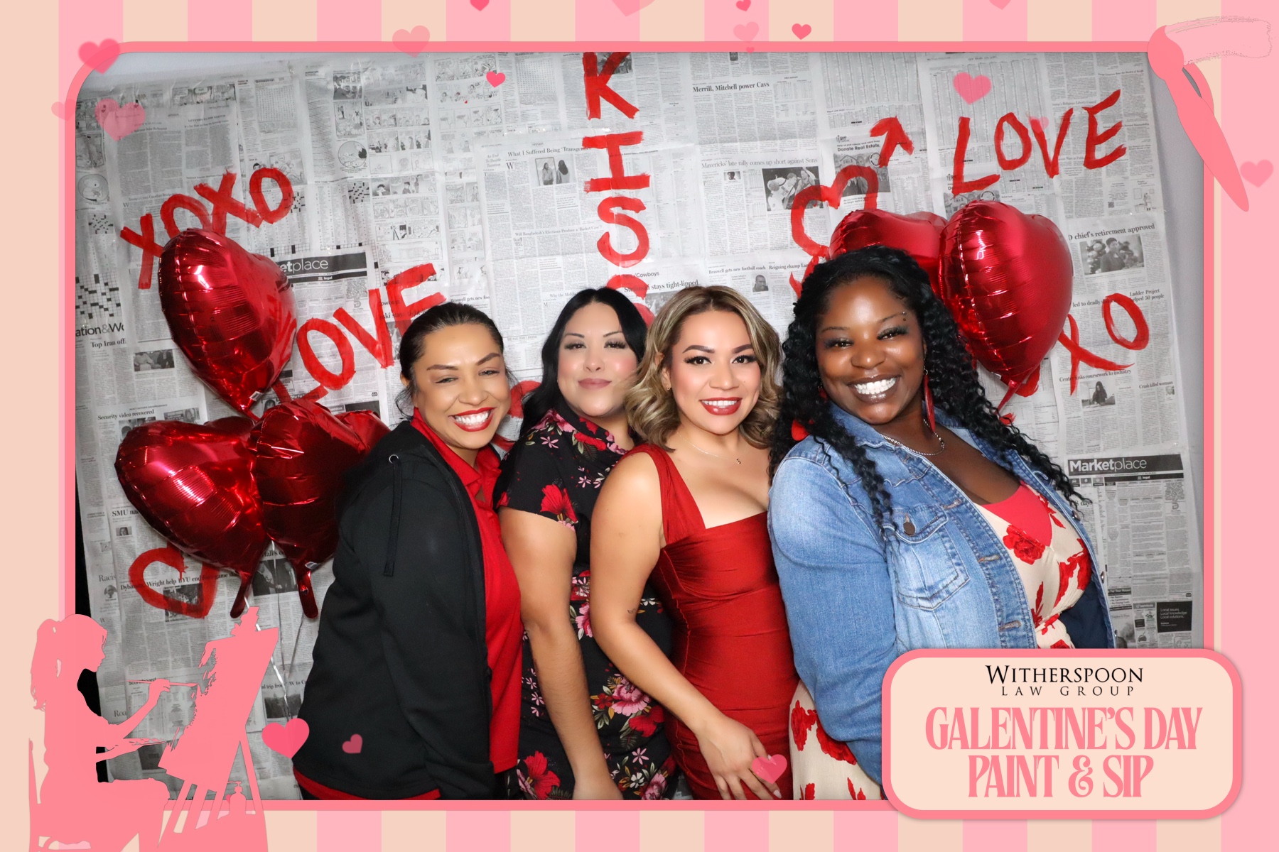 Galentine's Day:  Paint & Sip Party | View more photos from the event at gallery.rckapturedmemories.com/u/RCKapturedMemories/Galentines-Day-Paint-Sip-Party