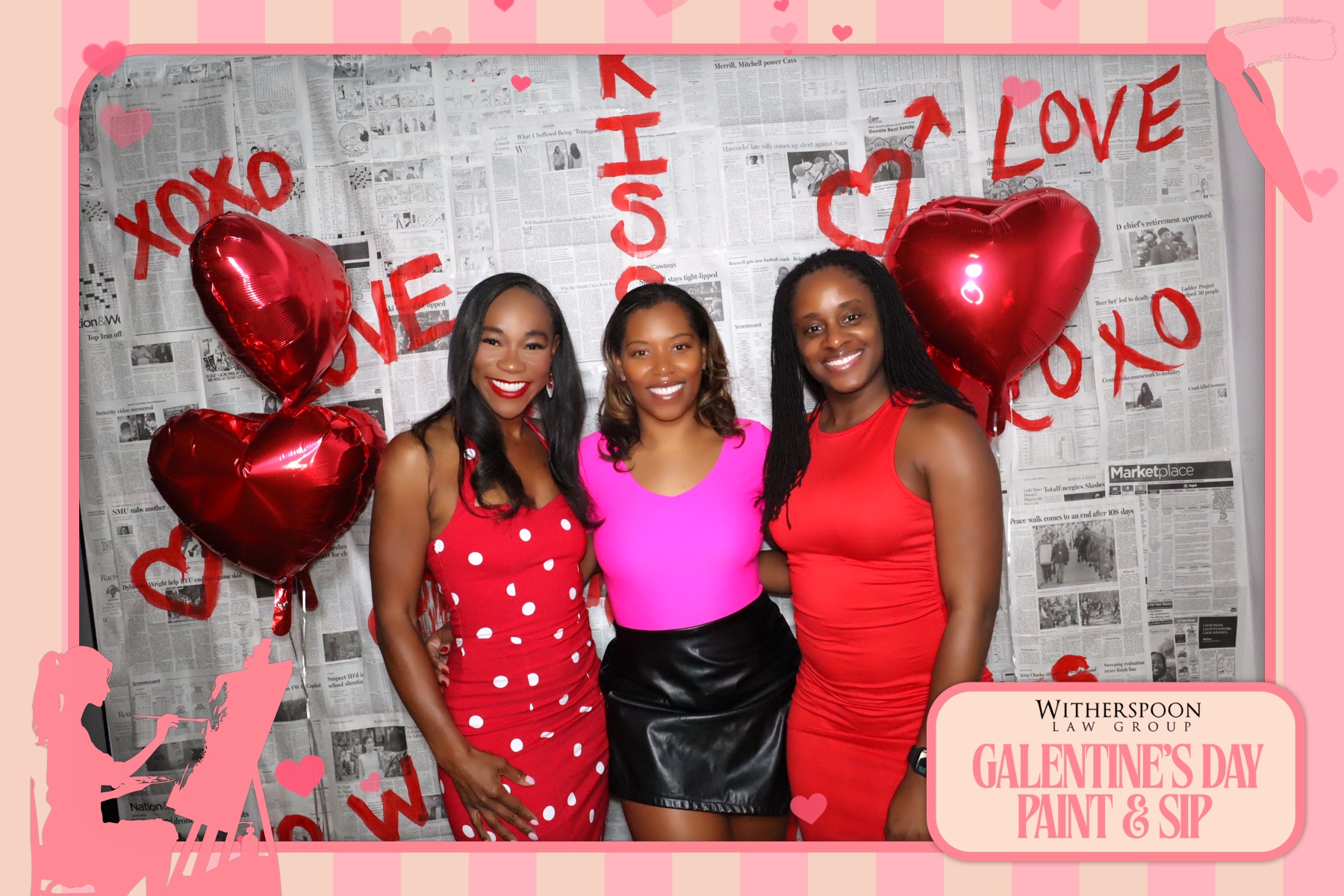 Galentine's Day:  Paint & Sip Party | View more photos from the event at gallery.rckapturedmemories.com/u/RCKapturedMemories/Galentines-Day-Paint-Sip-Party