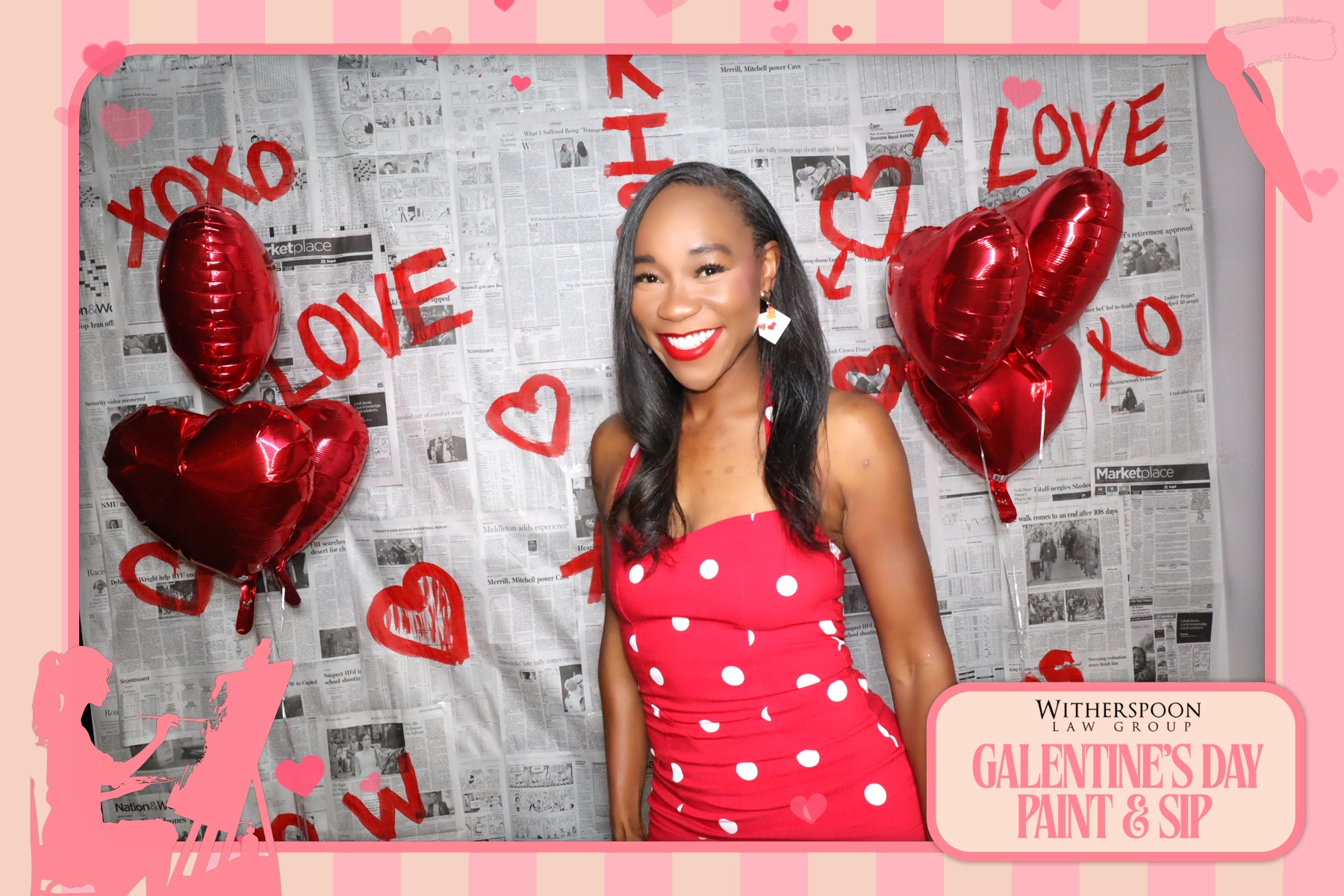 Galentine's Day:  Paint & Sip Party | View more photos from the event at gallery.rckapturedmemories.com/u/RCKapturedMemories/Galentines-Day-Paint-Sip-Party