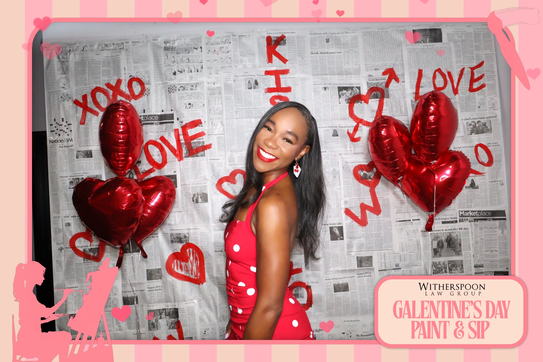 Galentine's Day:  Paint & Sip Party | View more photos from the event at gallery.rckapturedmemories.com/u/RCKapturedMemories/Galentines-Day-Paint-Sip-Party