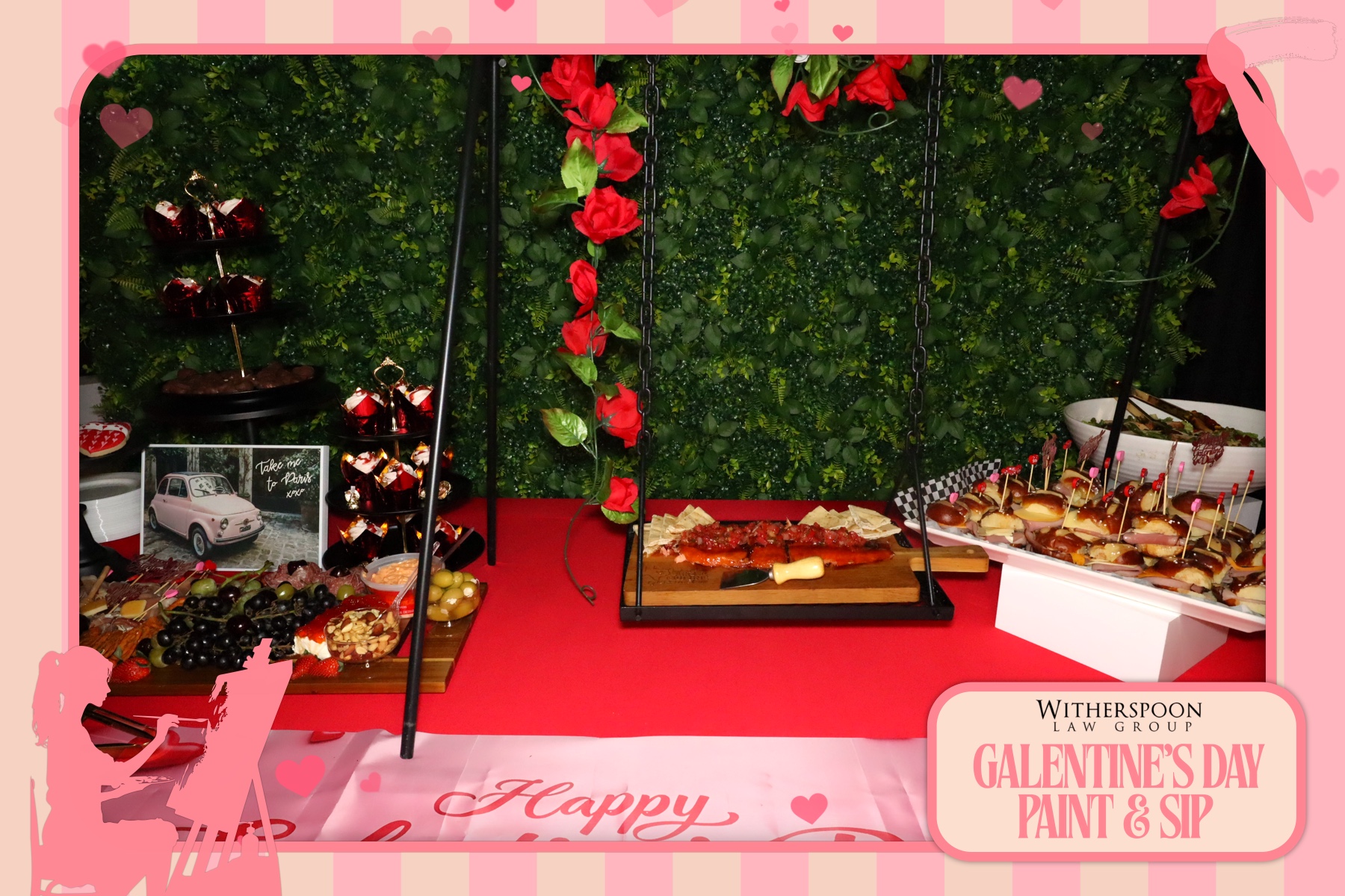 Galentine's Day:  Paint & Sip Party | View more photos from the event at gallery.rckapturedmemories.com/u/RCKapturedMemories/Galentines-Day-Paint-Sip-Party