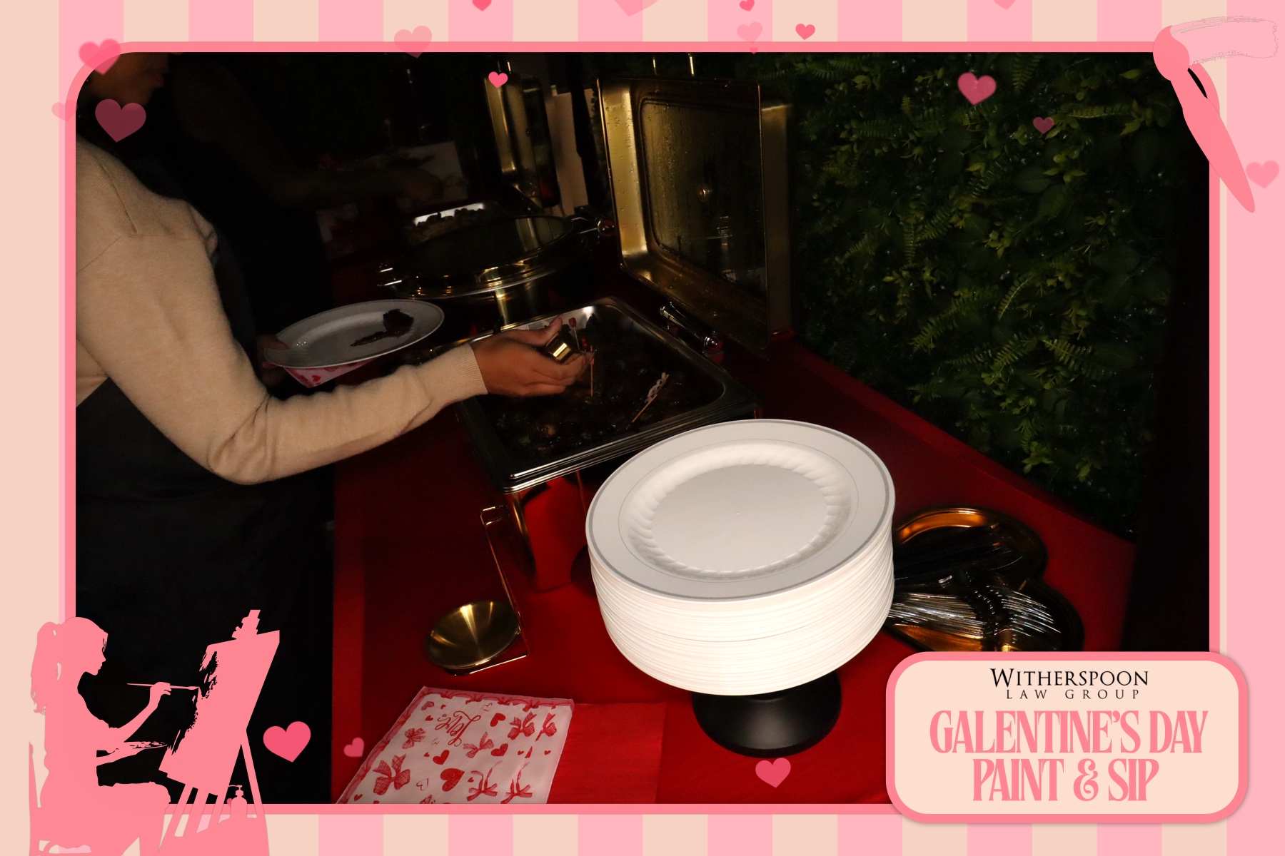 Galentine's Day:  Paint & Sip Party | View more photos from the event at gallery.rckapturedmemories.com/u/RCKapturedMemories/Galentines-Day-Paint-Sip-Party