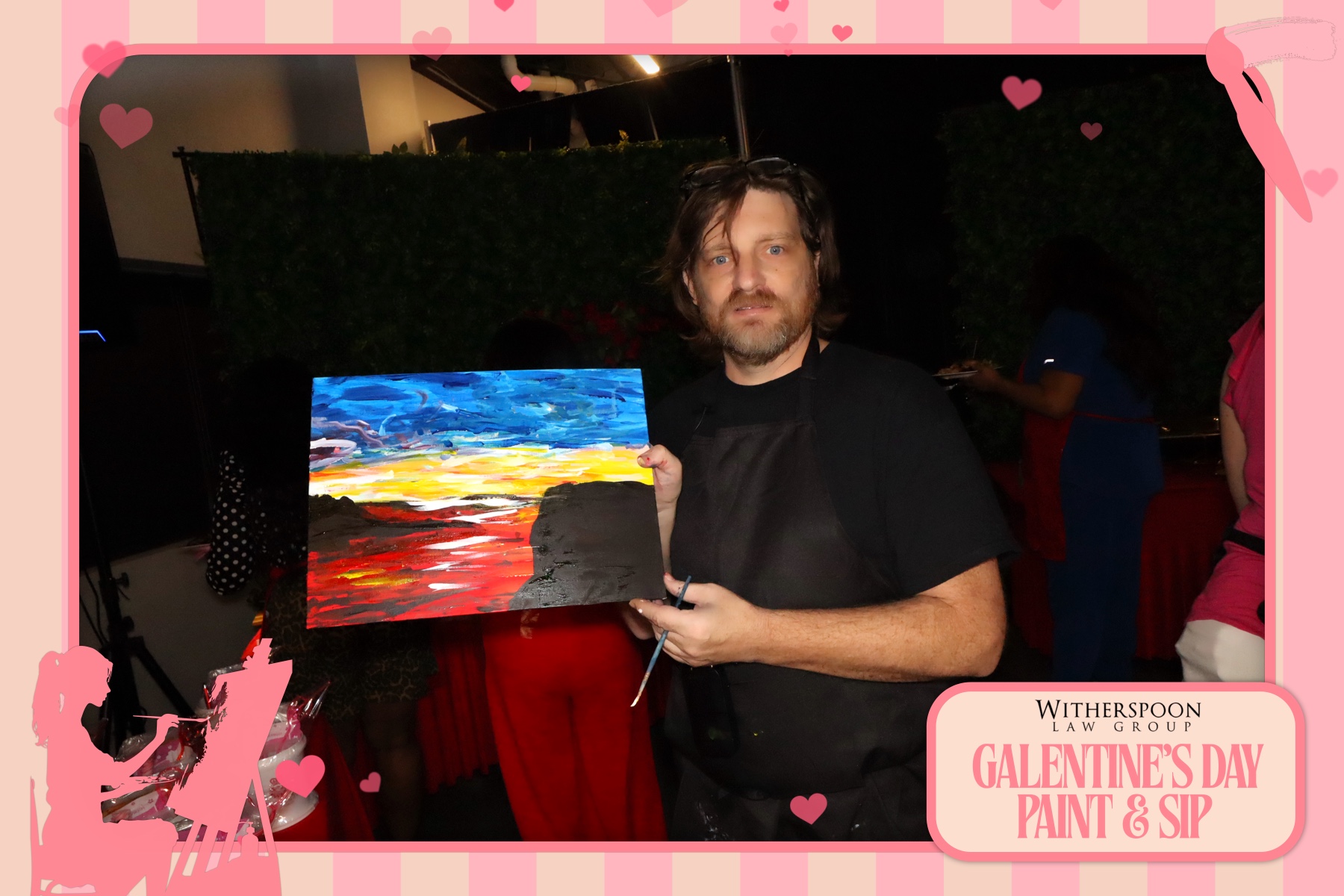 Galentine's Day:  Paint & Sip Party | View more photos from the event at gallery.rckapturedmemories.com/u/RCKapturedMemories/Galentines-Day-Paint-Sip-Party