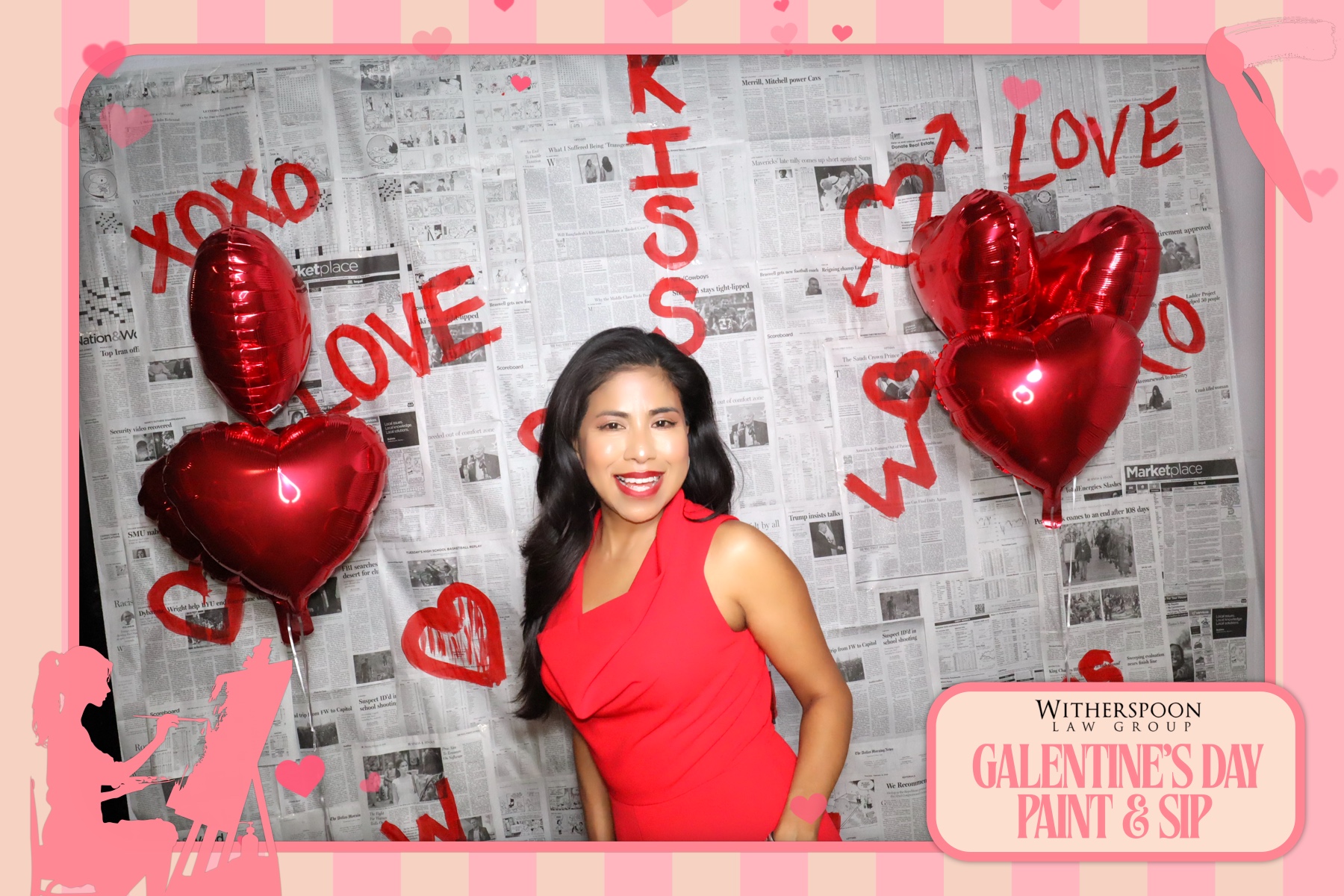 Galentine's Day:  Paint & Sip Party | View more photos from the event at gallery.rckapturedmemories.com/u/RCKapturedMemories/Galentines-Day-Paint-Sip-Party