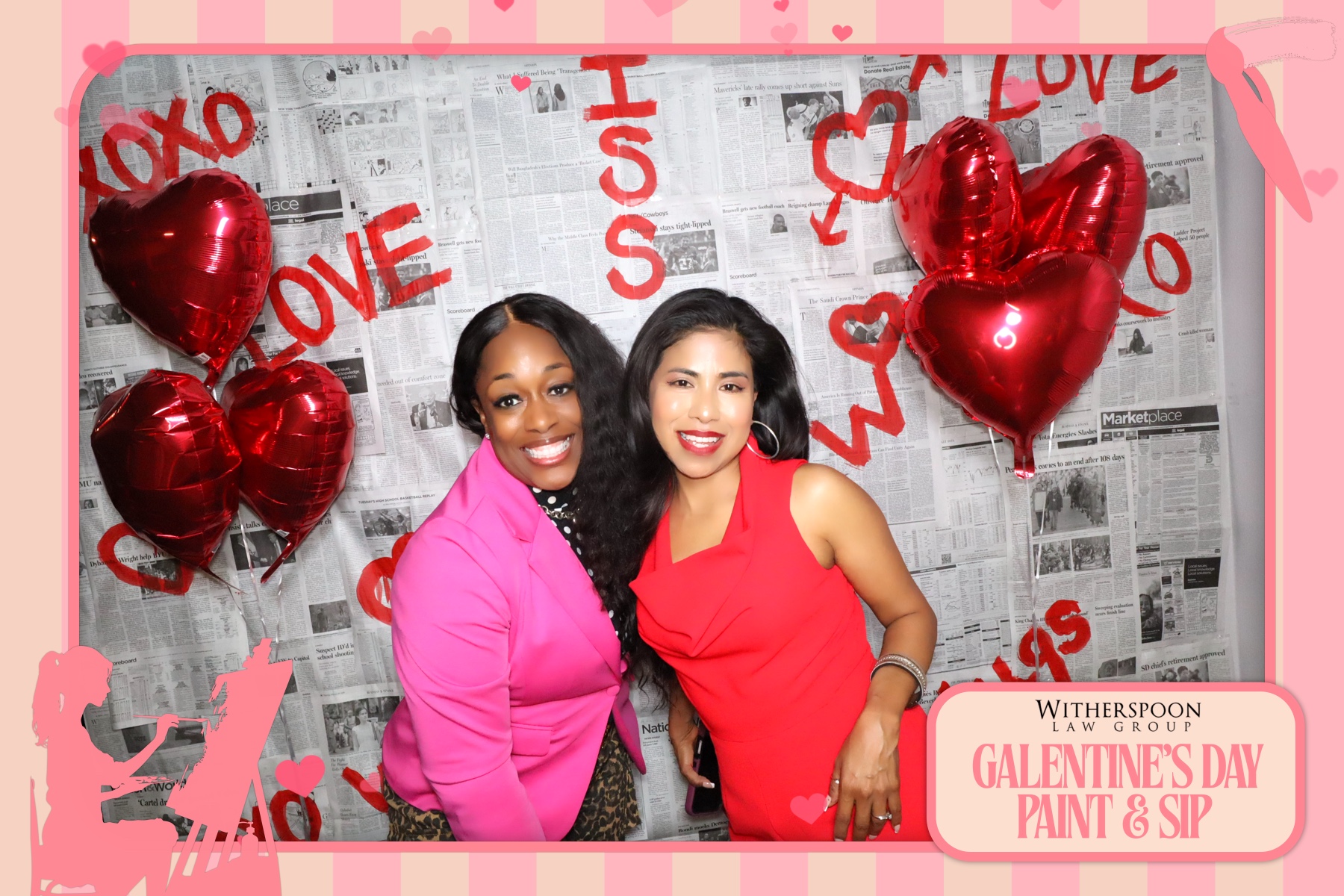 Galentine's Day:  Paint & Sip Party | View more photos from the event at gallery.rckapturedmemories.com/u/RCKapturedMemories/Galentines-Day-Paint-Sip-Party