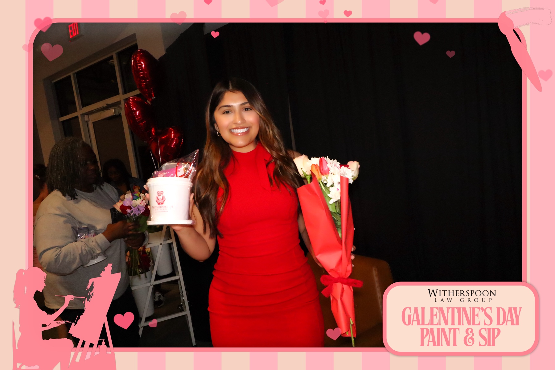 Galentine's Day:  Paint & Sip Party | View more photos from the event at gallery.rckapturedmemories.com/u/RCKapturedMemories/Galentines-Day-Paint-Sip-Party