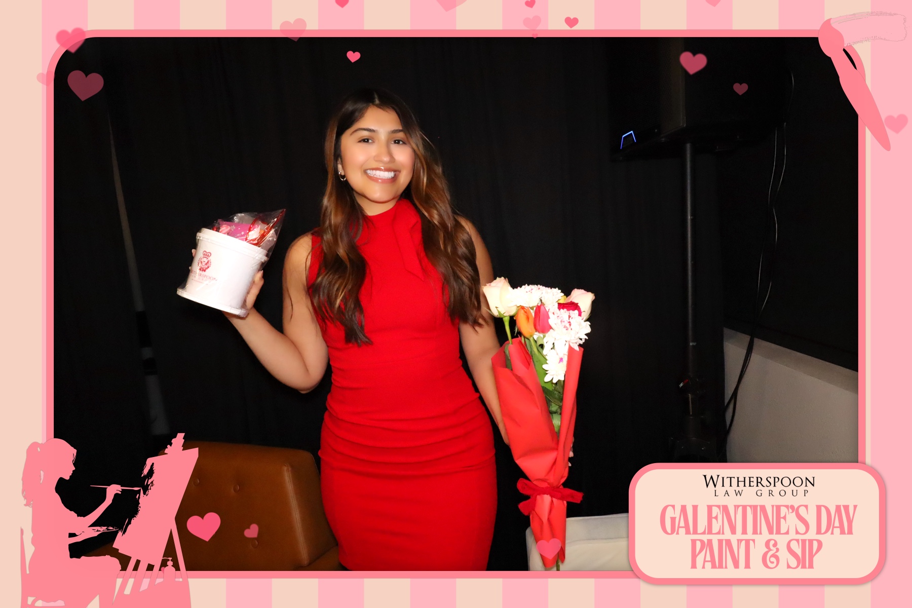 Galentine's Day:  Paint & Sip Party | View more photos from the event at gallery.rckapturedmemories.com/u/RCKapturedMemories/Galentines-Day-Paint-Sip-Party