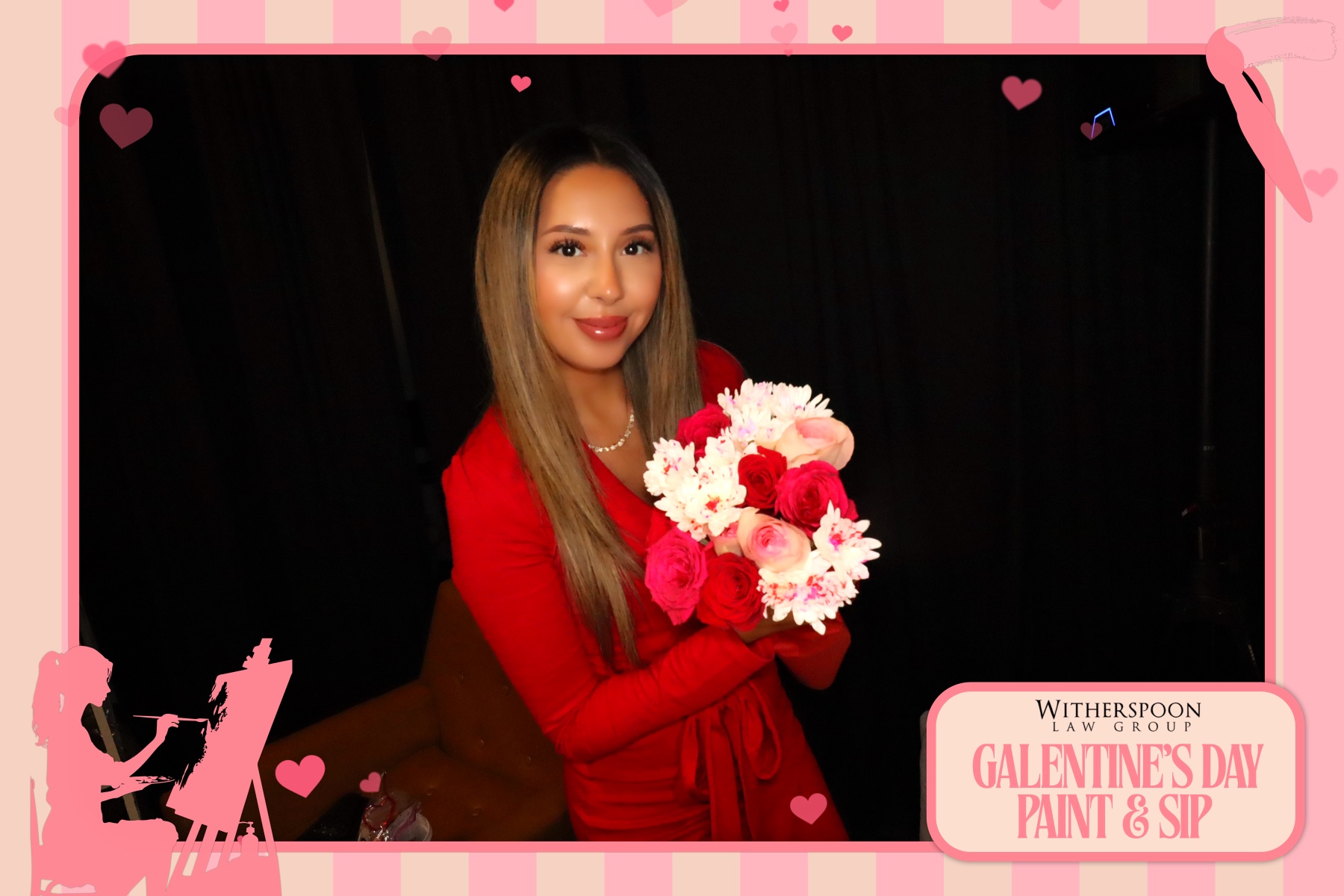 Galentine's Day:  Paint & Sip Party | View more photos from the event at gallery.rckapturedmemories.com/u/RCKapturedMemories/Galentines-Day-Paint-Sip-Party