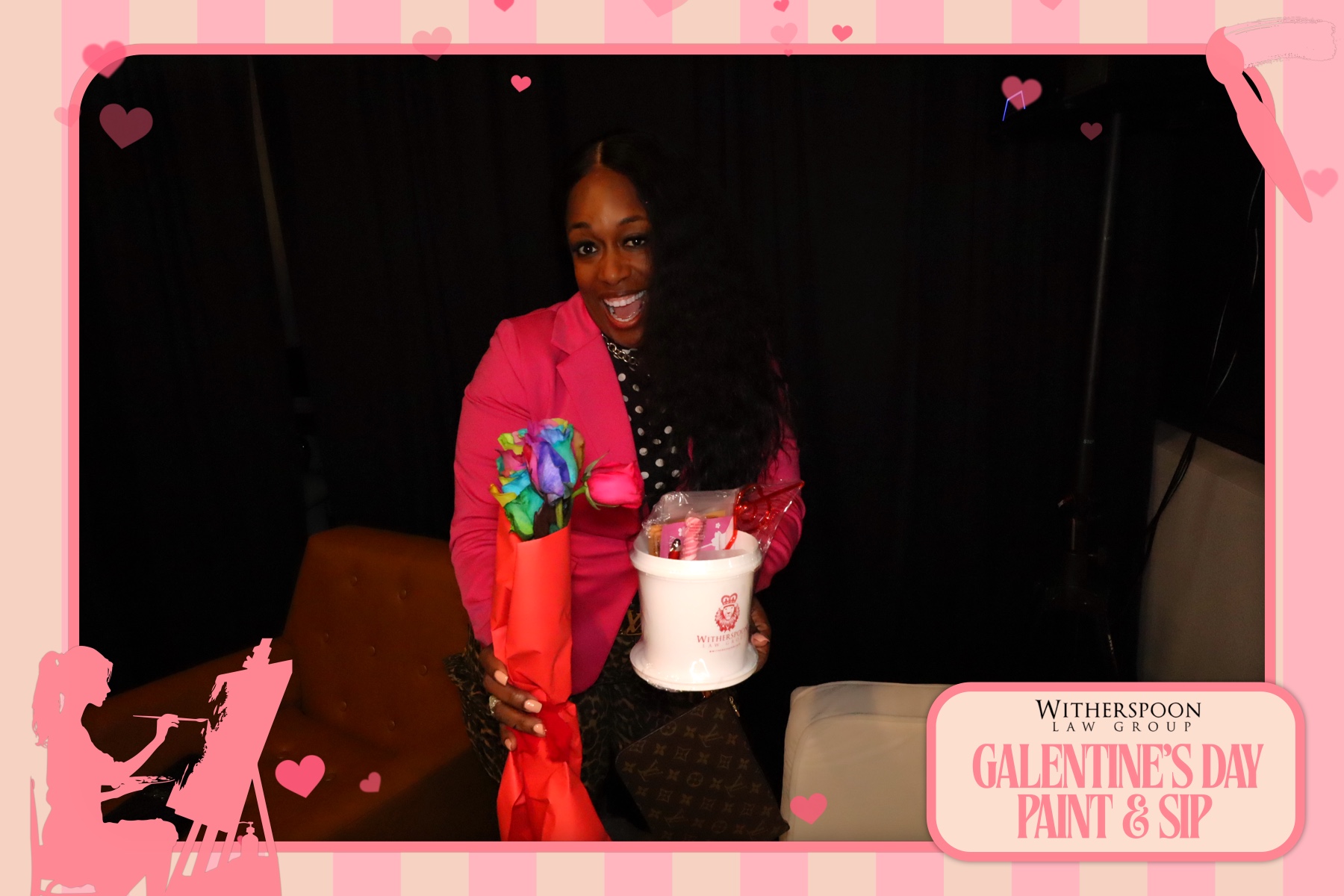 Galentine's Day:  Paint & Sip Party | View more photos from the event at gallery.rckapturedmemories.com/u/RCKapturedMemories/Galentines-Day-Paint-Sip-Party