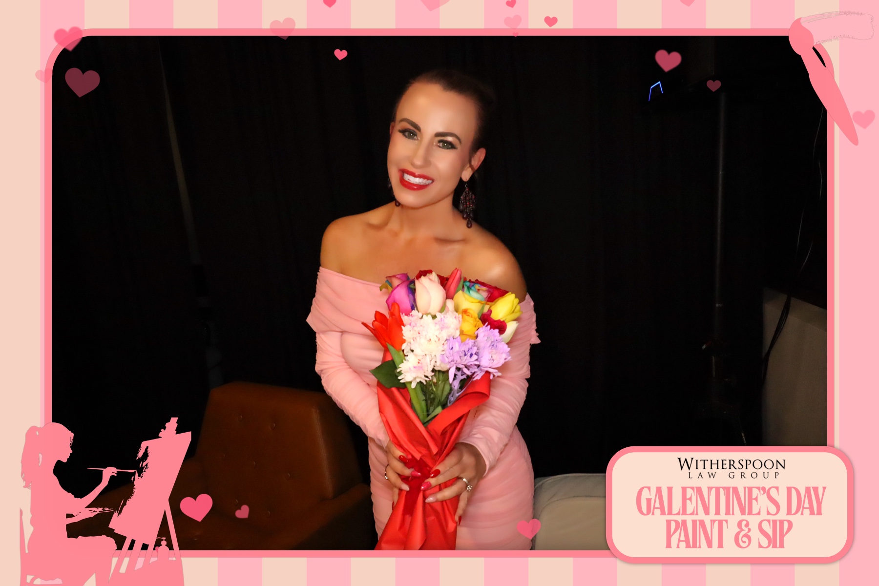 Galentine's Day:  Paint & Sip Party | View more photos from the event at gallery.rckapturedmemories.com/u/RCKapturedMemories/Galentines-Day-Paint-Sip-Party