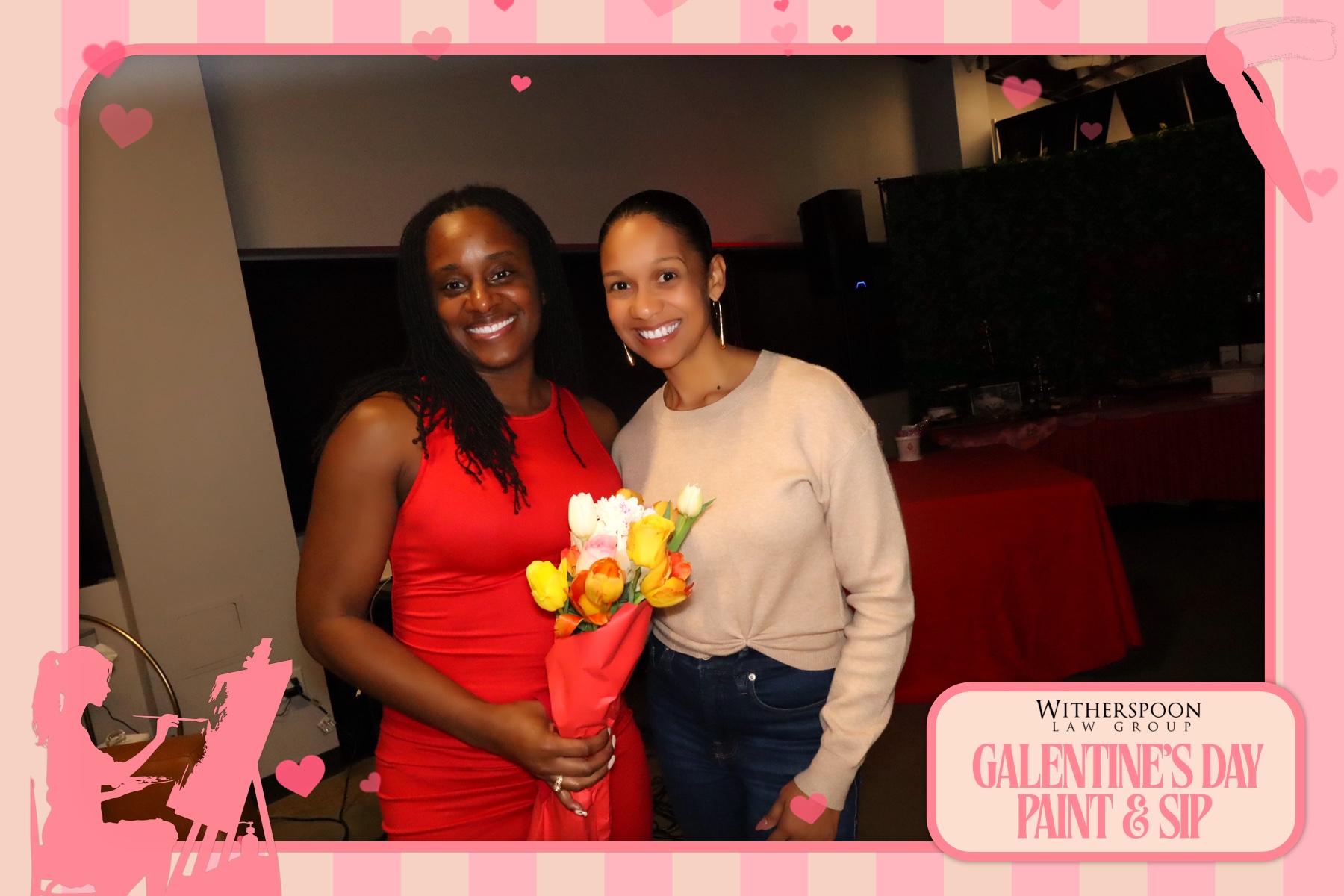 Galentine's Day:  Paint & Sip Party | View more photos from the event at gallery.rckapturedmemories.com/u/RCKapturedMemories/Galentines-Day-Paint-Sip-Party