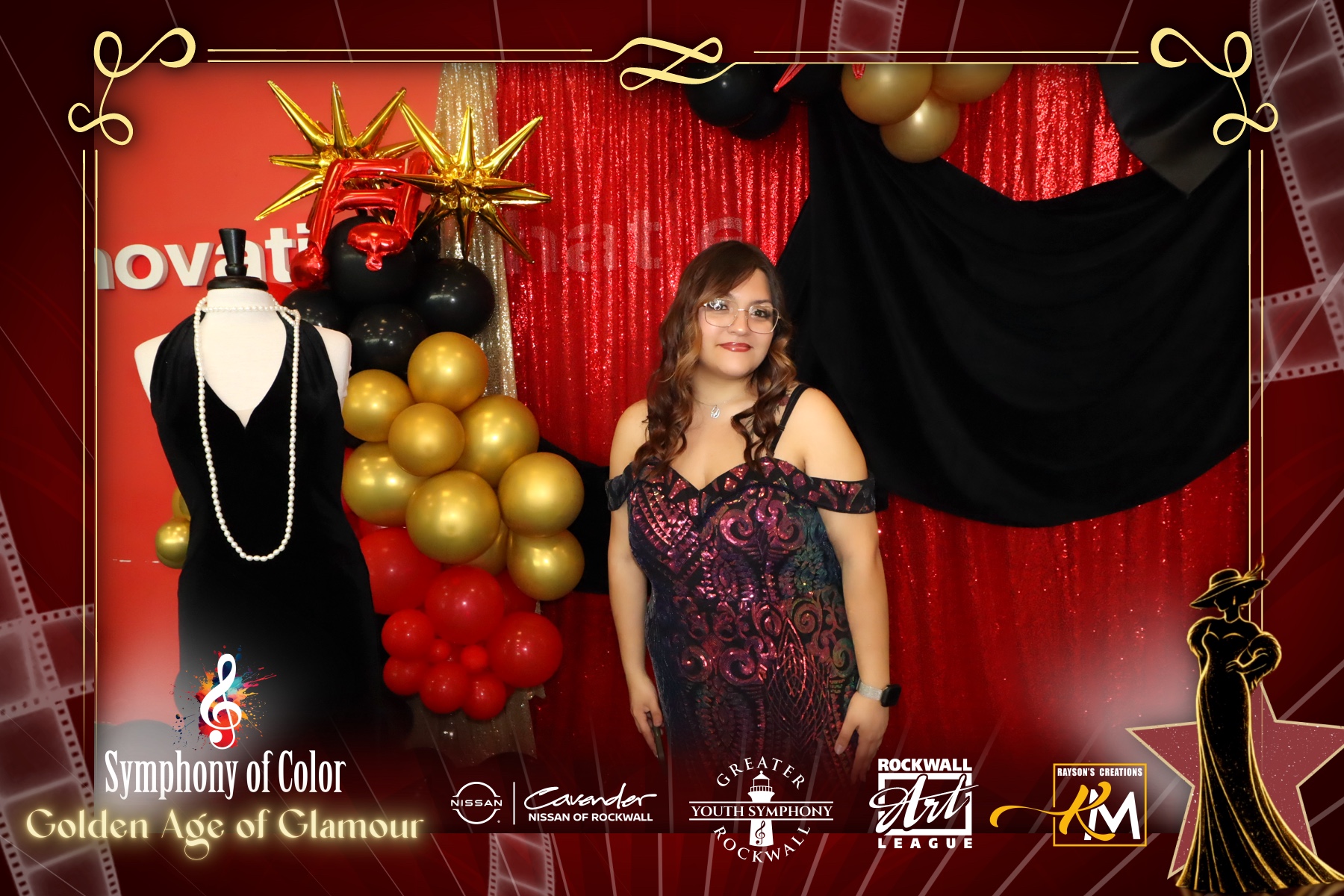 Symphony of Color:  Golden Age of Glamour | View more photos from the event at gallery.rckapturedmemories.com/u/RCKapturedMemories/Symphony-of-Color-Golden-Age-of-Glamour