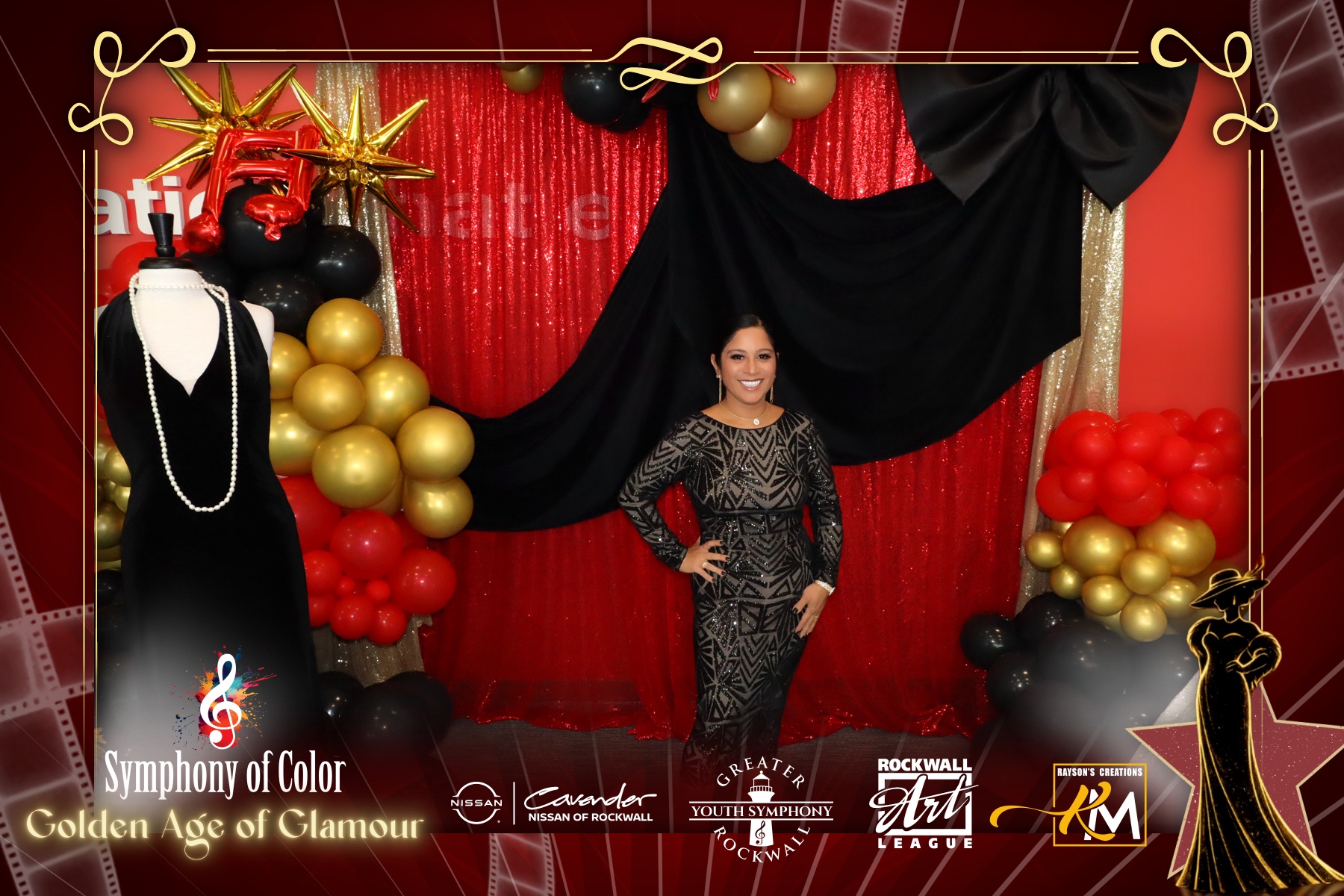 Symphony of Color:  Golden Age of Glamour | View more photos from the event at gallery.rckapturedmemories.com/u/RCKapturedMemories/Symphony-of-Color-Golden-Age-of-Glamour