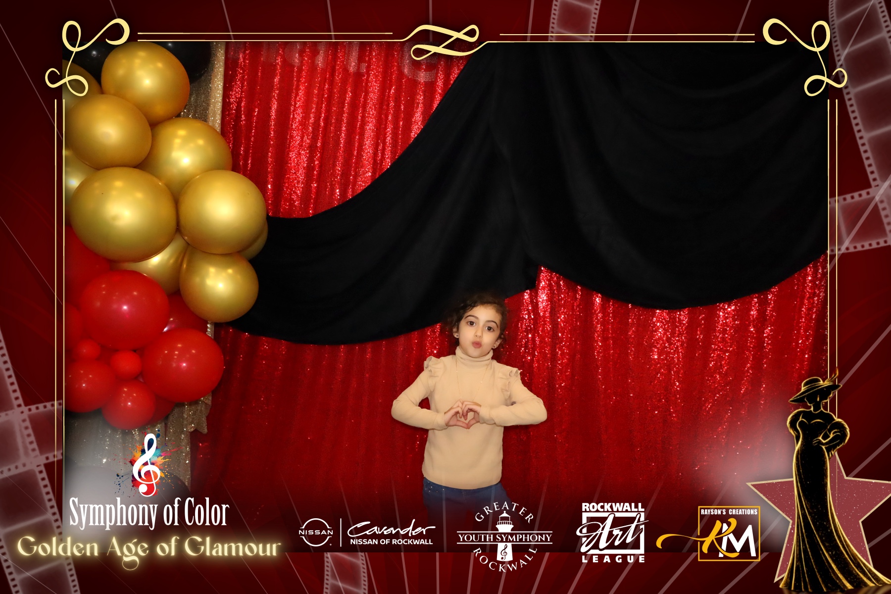 Symphony of Color:  Golden Age of Glamour | View more photos from the event at gallery.rckapturedmemories.com/u/RCKapturedMemories/Symphony-of-Color-Golden-Age-of-Glamour