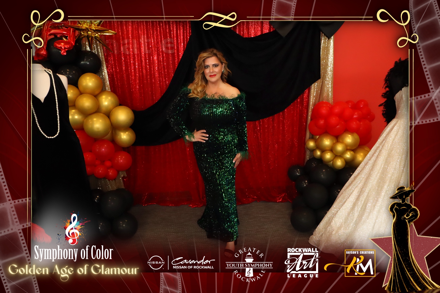Symphony of Color:  Golden Age of Glamour | View more photos from the event at gallery.rckapturedmemories.com/u/RCKapturedMemories/Symphony-of-Color-Golden-Age-of-Glamour