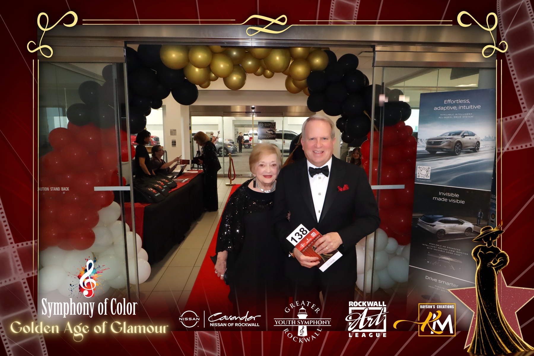 Symphony of Color:  Golden Age of Glamour | View more photos from the event at gallery.rckapturedmemories.com/u/RCKapturedMemories/Symphony-of-Color-Golden-Age-of-Glamour