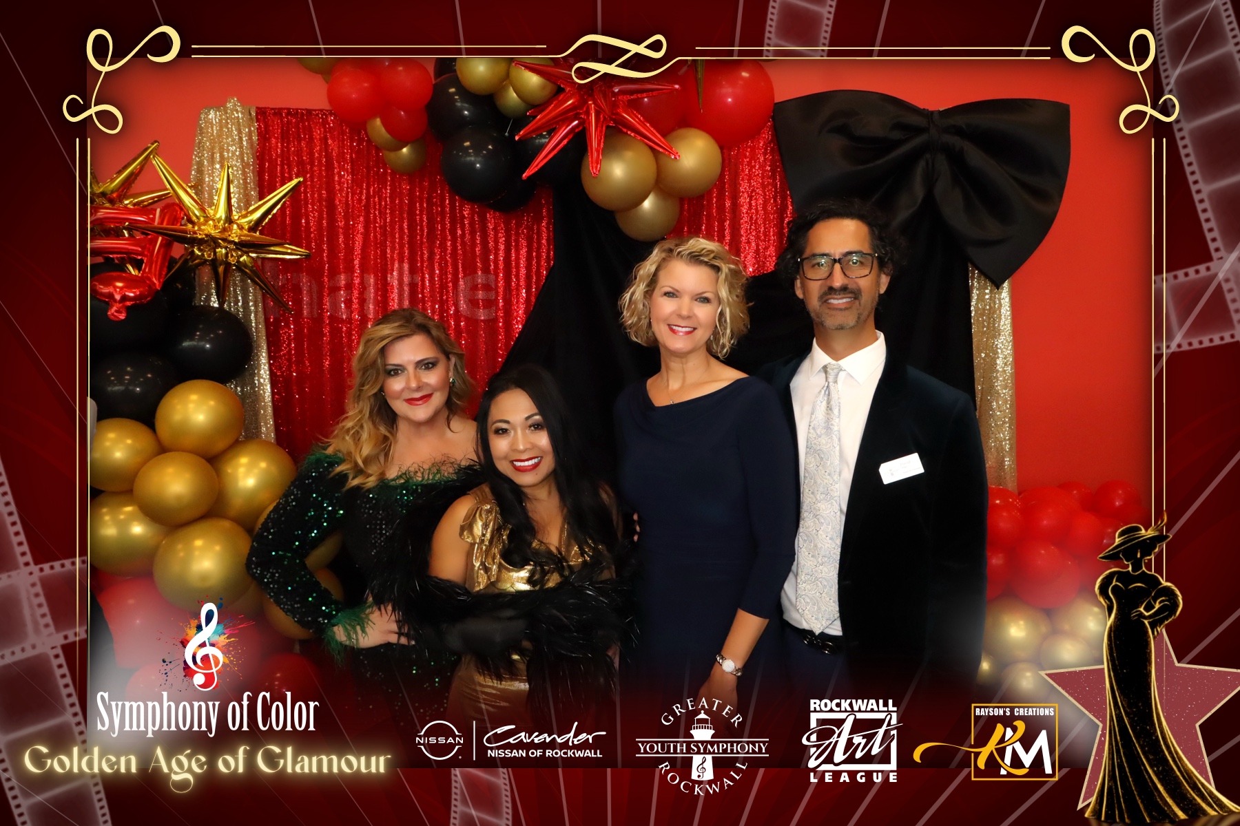 Symphony of Color:  Golden Age of Glamour | View more photos from the event at gallery.rckapturedmemories.com/u/RCKapturedMemories/Symphony-of-Color-Golden-Age-of-Glamour