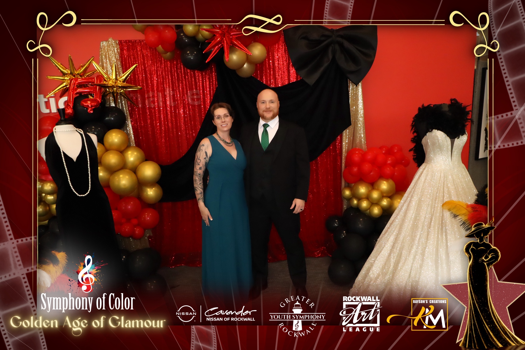Symphony of Color:  Golden Age of Glamour | View more photos from the event at gallery.rckapturedmemories.com/u/RCKapturedMemories/Symphony-of-Color-Golden-Age-of-Glamour