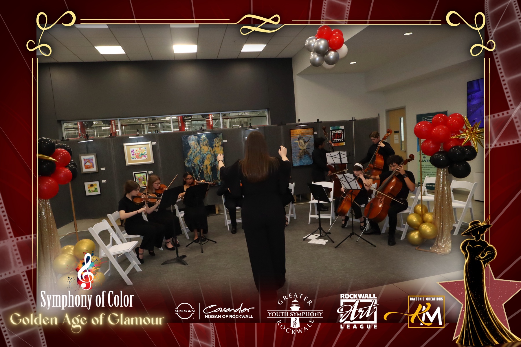 Symphony of Color:  Golden Age of Glamour | View more photos from the event at gallery.rckapturedmemories.com/u/RCKapturedMemories/Symphony-of-Color-Golden-Age-of-Glamour