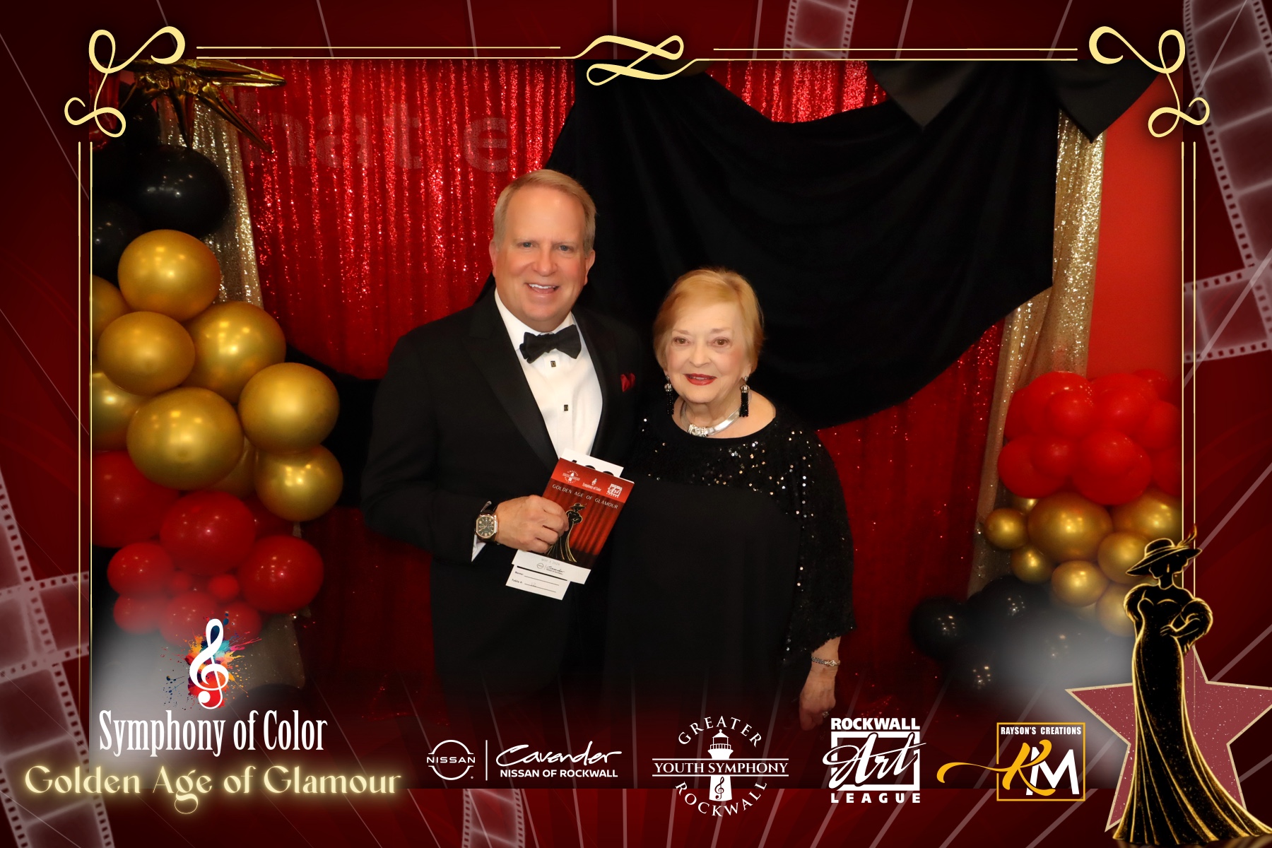 Symphony of Color:  Golden Age of Glamour | View more photos from the event at gallery.rckapturedmemories.com/u/RCKapturedMemories/Symphony-of-Color-Golden-Age-of-Glamour
