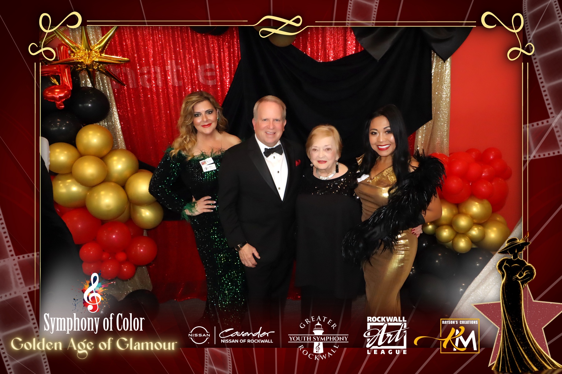 Symphony of Color:  Golden Age of Glamour | View more photos from the event at gallery.rckapturedmemories.com/u/RCKapturedMemories/Symphony-of-Color-Golden-Age-of-Glamour