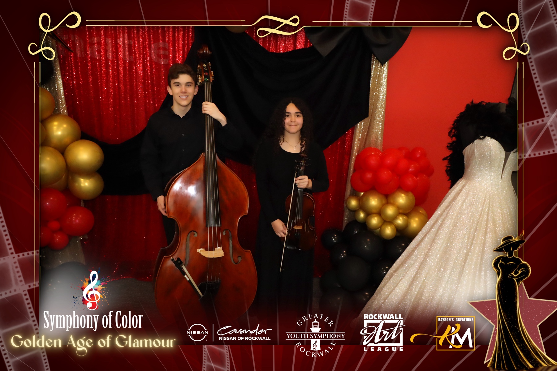 Symphony of Color:  Golden Age of Glamour | View more photos from the event at gallery.rckapturedmemories.com/u/RCKapturedMemories/Symphony-of-Color-Golden-Age-of-Glamour