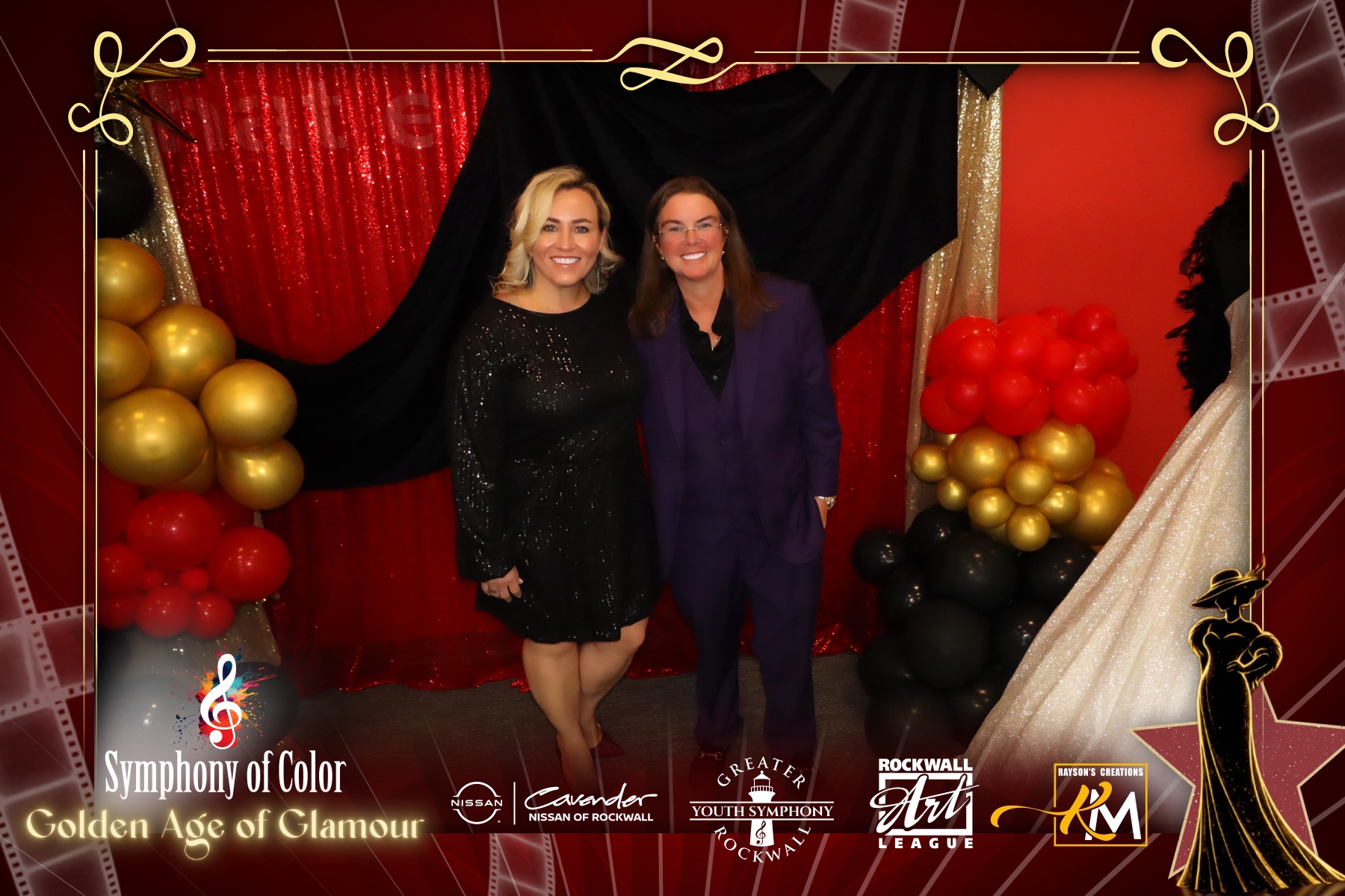 Symphony of Color:  Golden Age of Glamour | View more photos from the event at gallery.rckapturedmemories.com/u/RCKapturedMemories/Symphony-of-Color-Golden-Age-of-Glamour