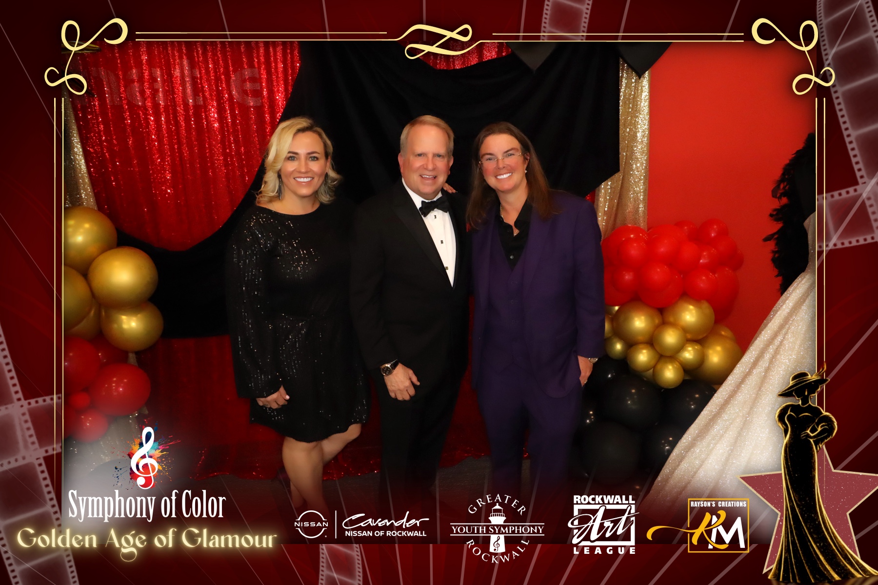Symphony of Color:  Golden Age of Glamour | View more photos from the event at gallery.rckapturedmemories.com/u/RCKapturedMemories/Symphony-of-Color-Golden-Age-of-Glamour