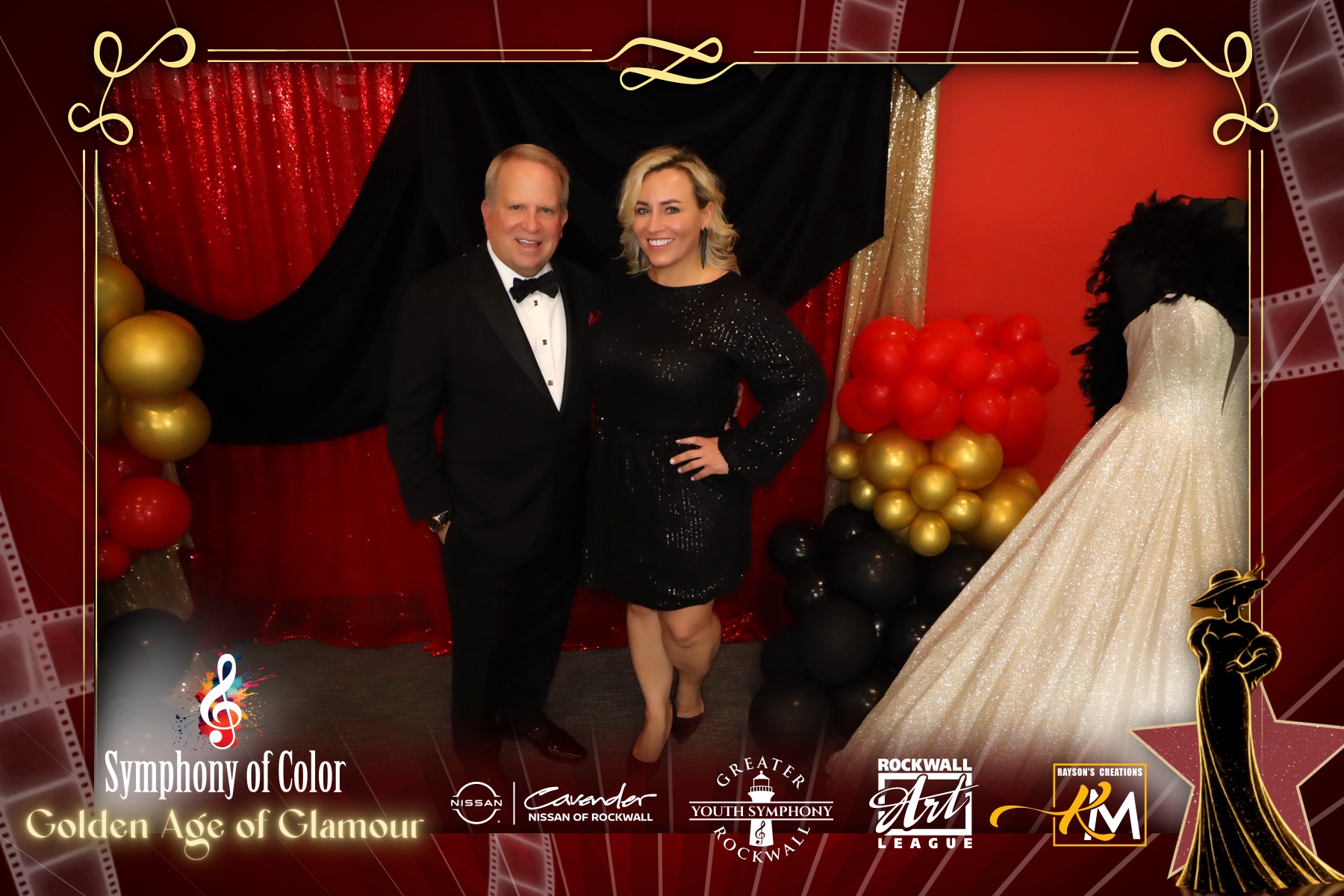 Symphony of Color:  Golden Age of Glamour | View more photos from the event at gallery.rckapturedmemories.com/u/RCKapturedMemories/Symphony-of-Color-Golden-Age-of-Glamour