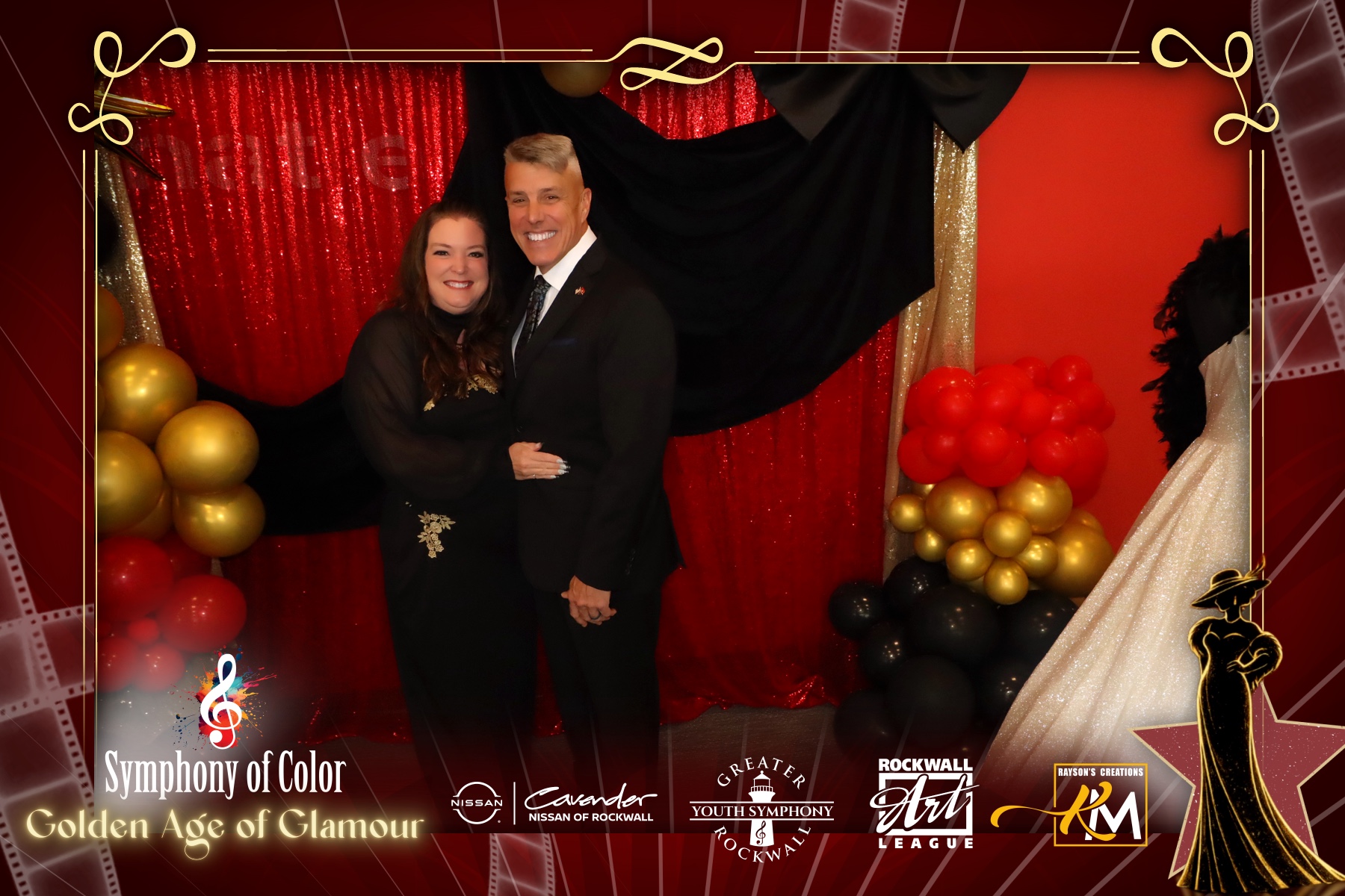 Symphony of Color:  Golden Age of Glamour | View more photos from the event at gallery.rckapturedmemories.com/u/RCKapturedMemories/Symphony-of-Color-Golden-Age-of-Glamour