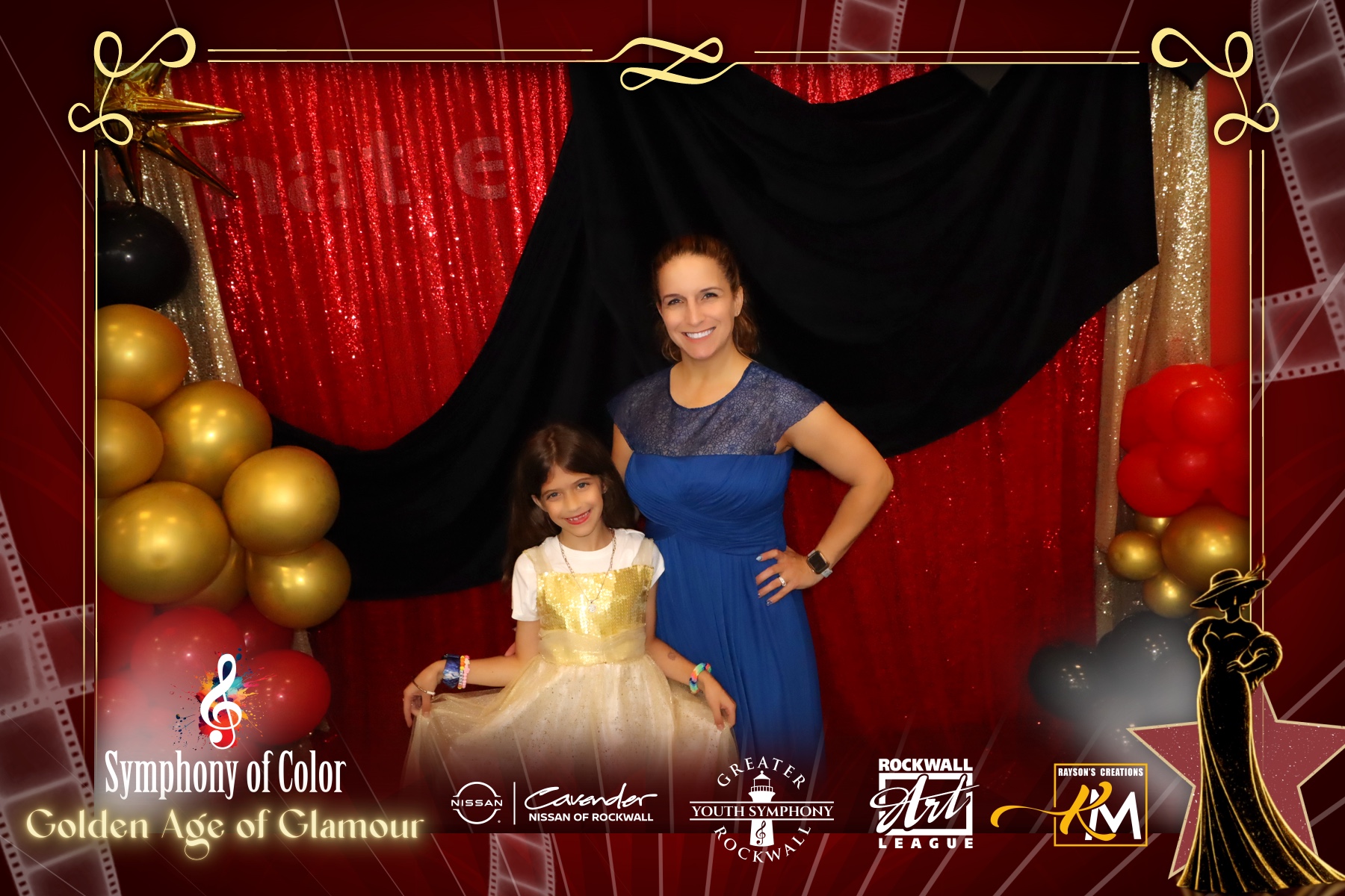 Symphony of Color:  Golden Age of Glamour | View more photos from the event at gallery.rckapturedmemories.com/u/RCKapturedMemories/Symphony-of-Color-Golden-Age-of-Glamour