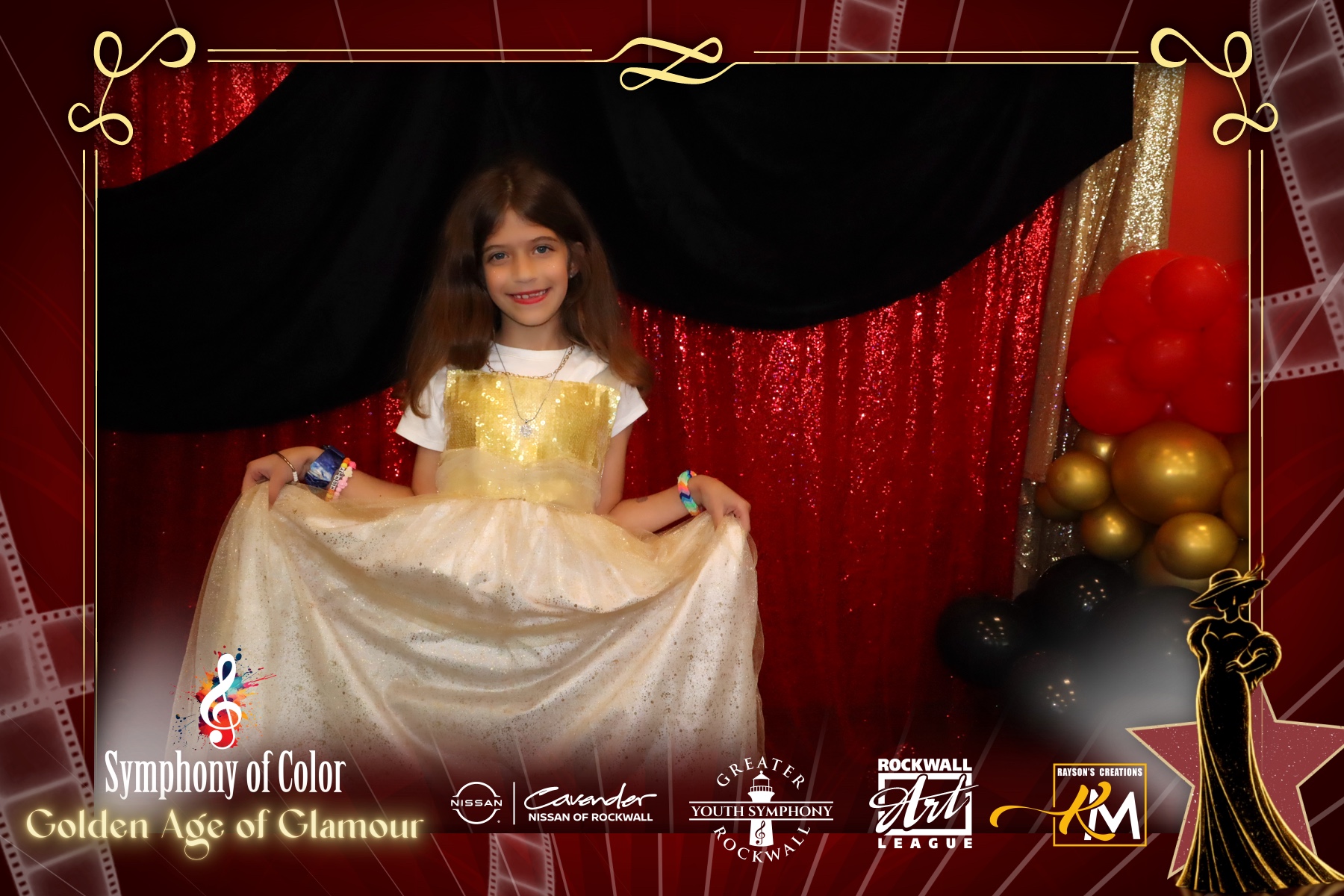 Symphony of Color:  Golden Age of Glamour | View more photos from the event at gallery.rckapturedmemories.com/u/RCKapturedMemories/Symphony-of-Color-Golden-Age-of-Glamour